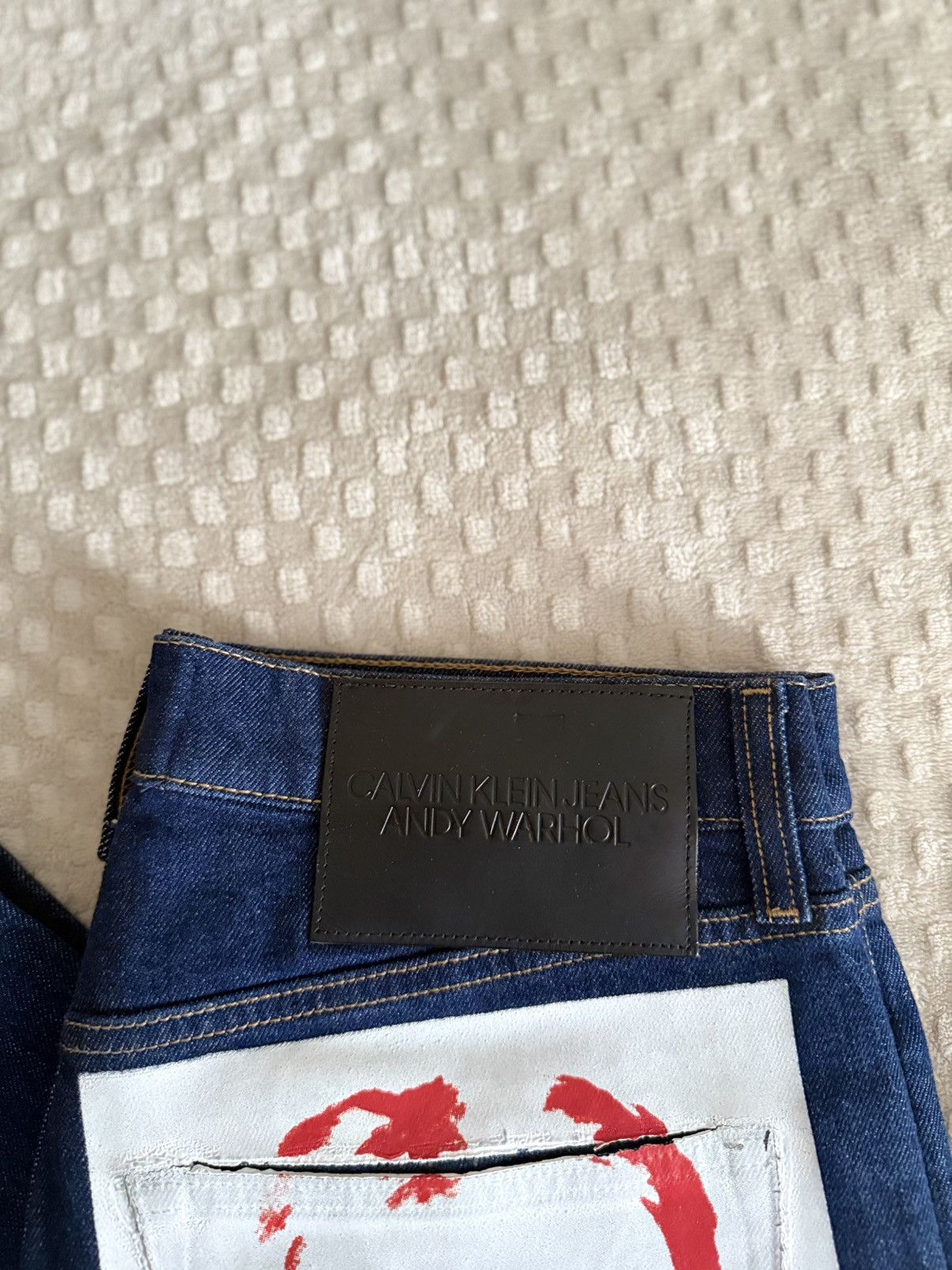 Calvin Klein Andy Warhol Slim Denim Size US 30 / EU 46 - 3 Thumbnail