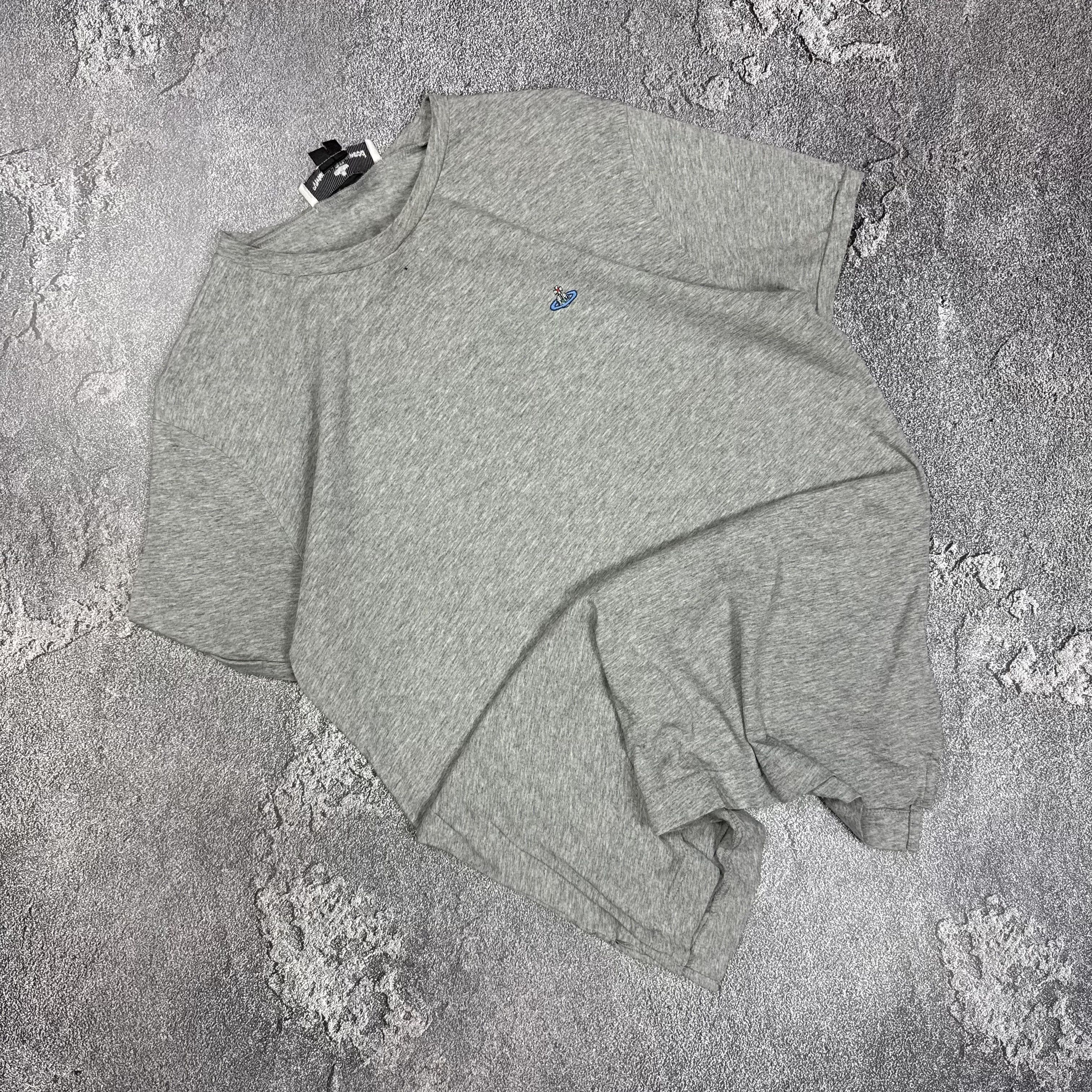 Vivienne Westwood Vivienne Westwood Grey Crewneck T Shirt Size US M / EU 48-50 / 2 - 1 Thumbnail