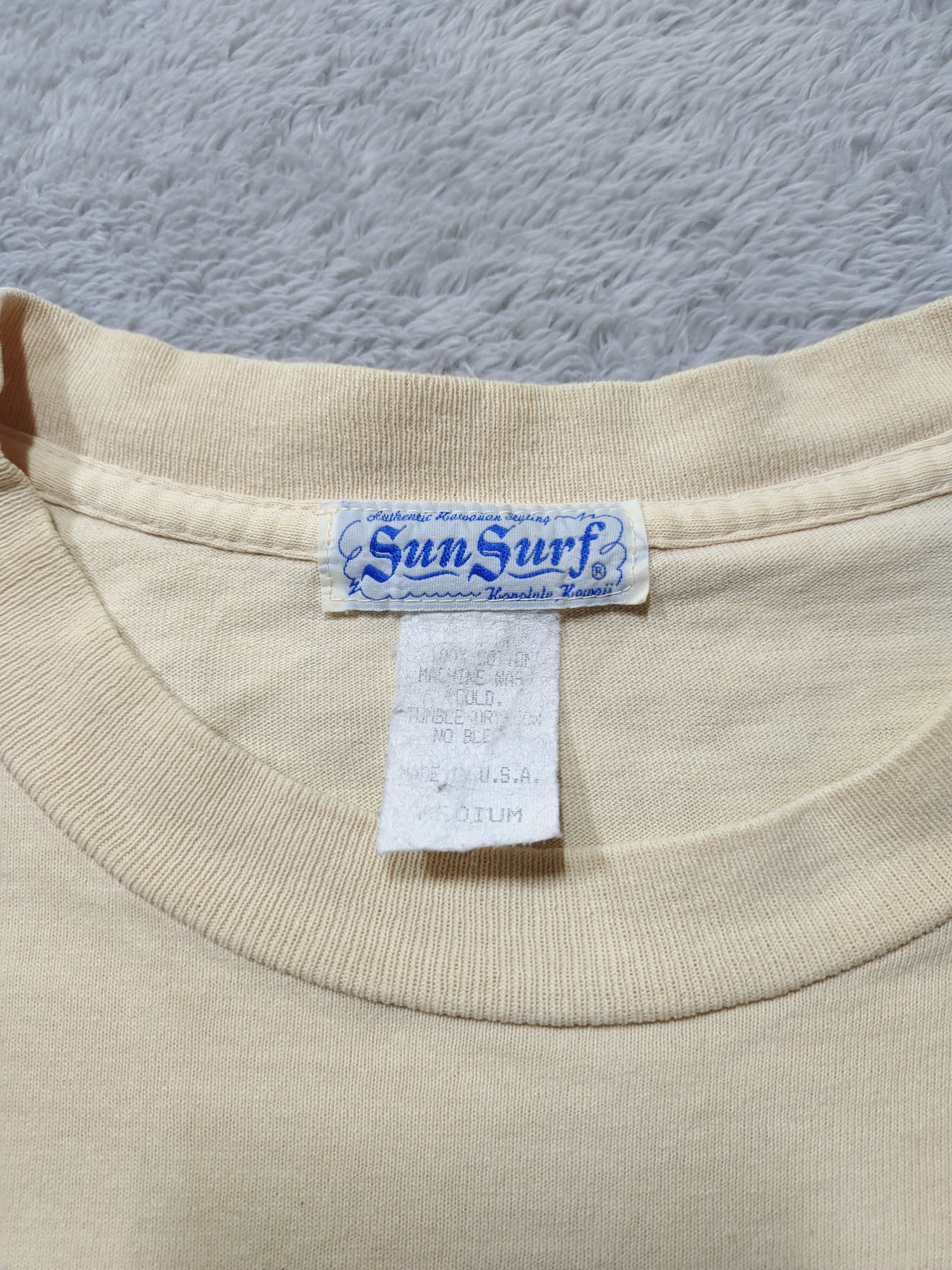 Sun Surf VINTAGE DISTRESSED Y2K SUNSURF MADE IN USA Size US M / EU 48-50 / 2 - 8 Thumbnail