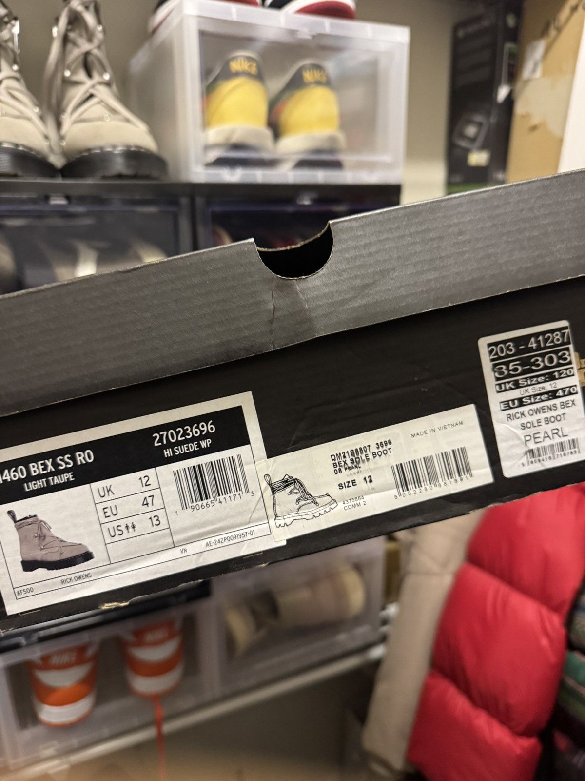 Dr. Martens × Rick Owens × Rick Owens Drkshdw Rick Owen x Dr. Martin Size US 13 / EU 46 - 10 Thumbnail