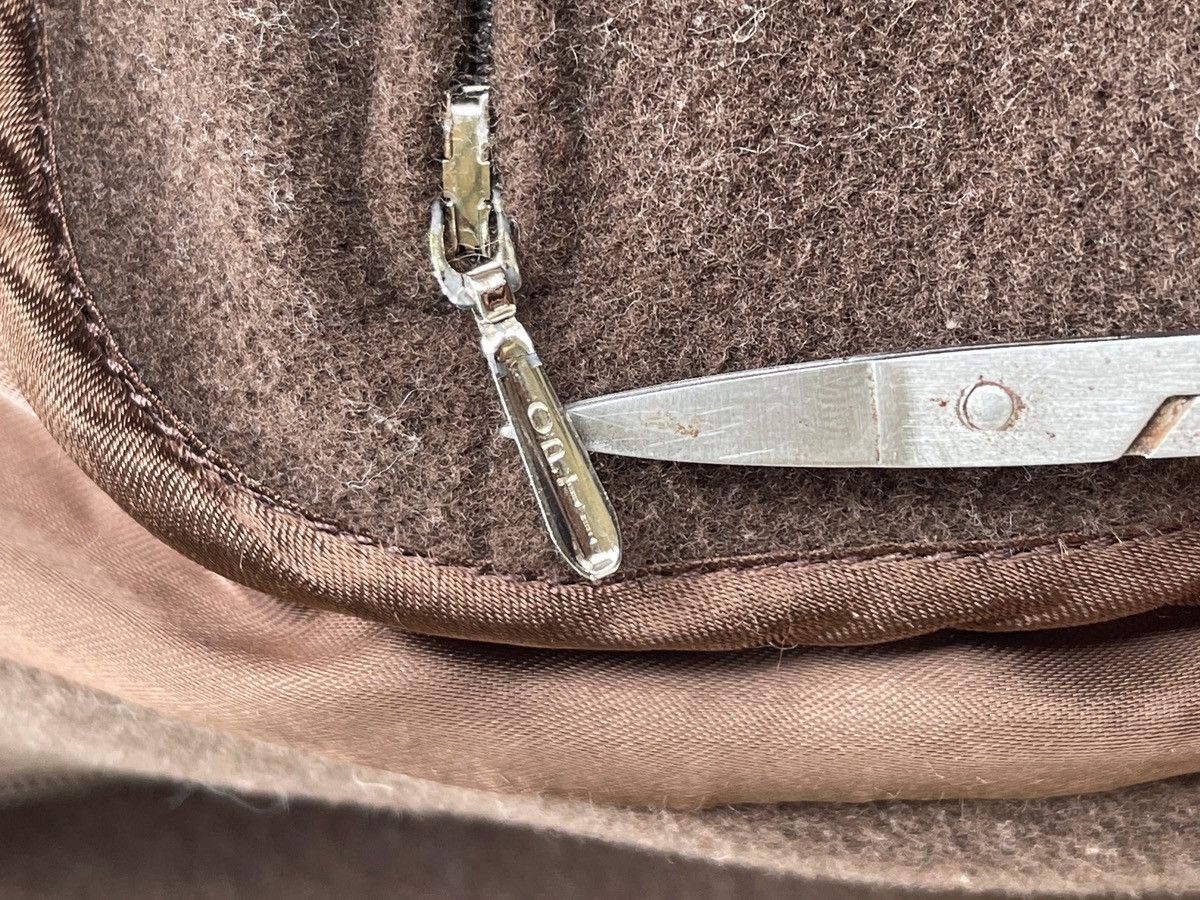 Vintage 1970s Cassandre Paris Wool Blouson Jacket Size US XL / EU 56 / 4 - 8 Thumbnail