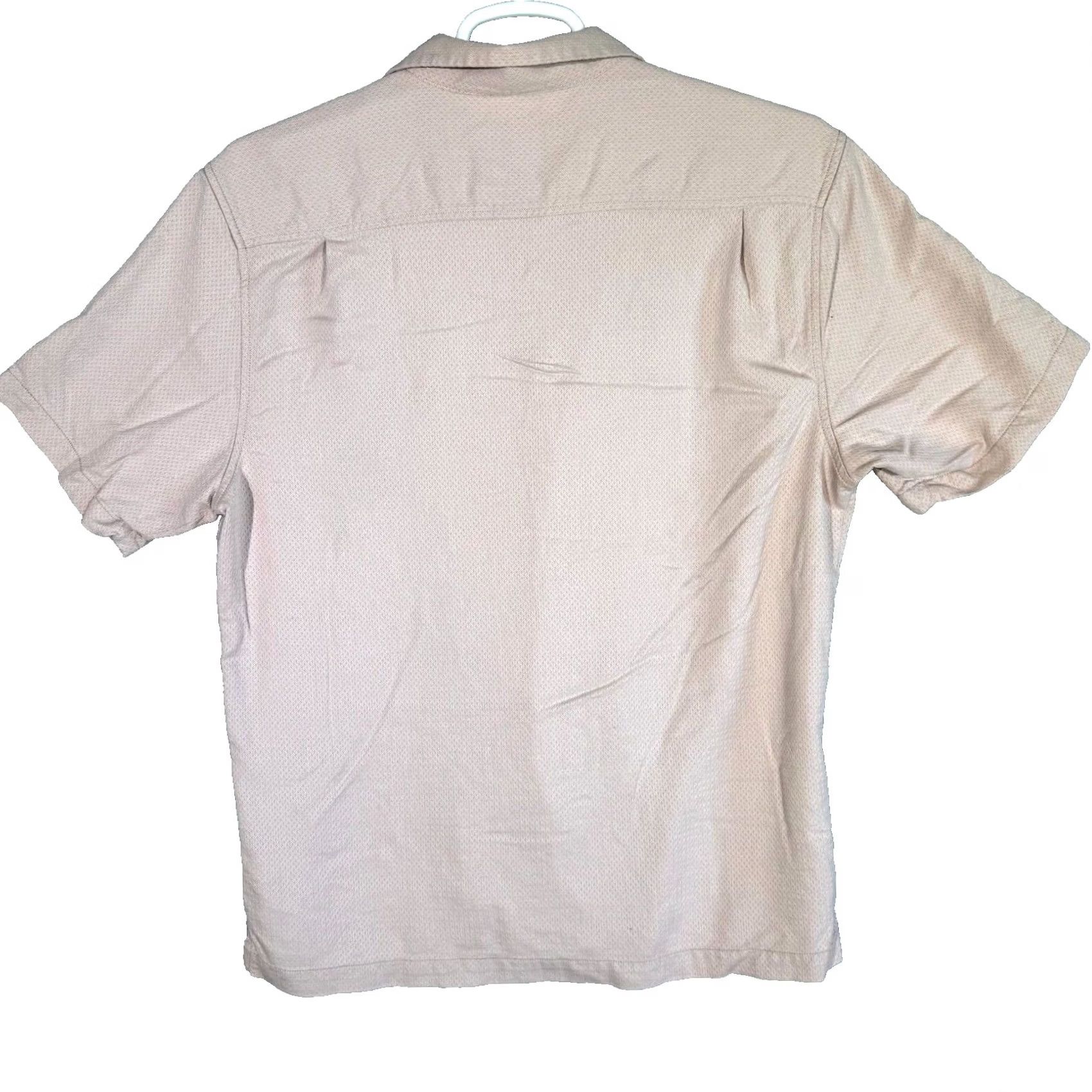 Tommy Bahama Tommy Bahama Shirt Mens Large Silk Blend Short Sleeve Pink Button Up Size US L / EU 52-54 / 3 - 2 Thumbnail
