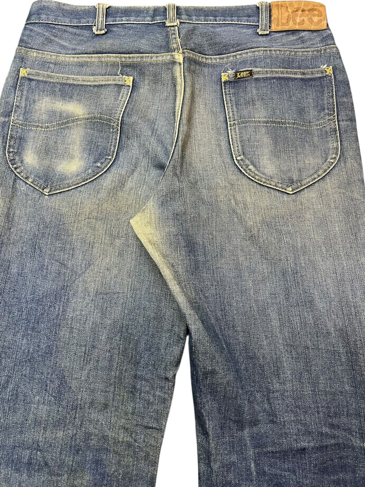 Beauty Beast × Le Grande Bleu (L.G.B.) Vintage Lee Riders Flare Bootcut Denim Size US 33 - 7 Thumbnail