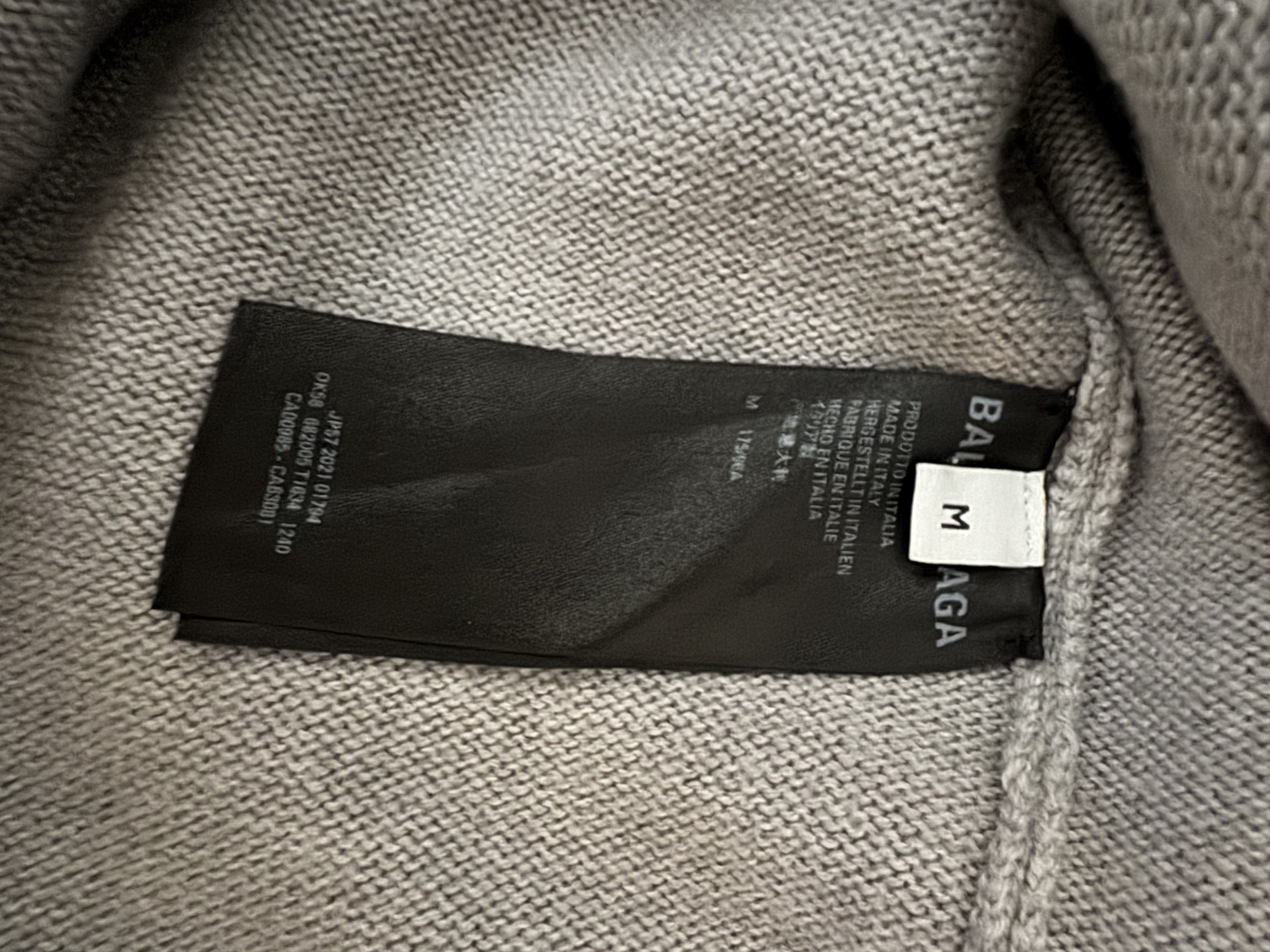 Balenciaga BALENCIAGA New York wool sweater limited edition Size US M / EU 48-50 / 2 - 5 Thumbnail