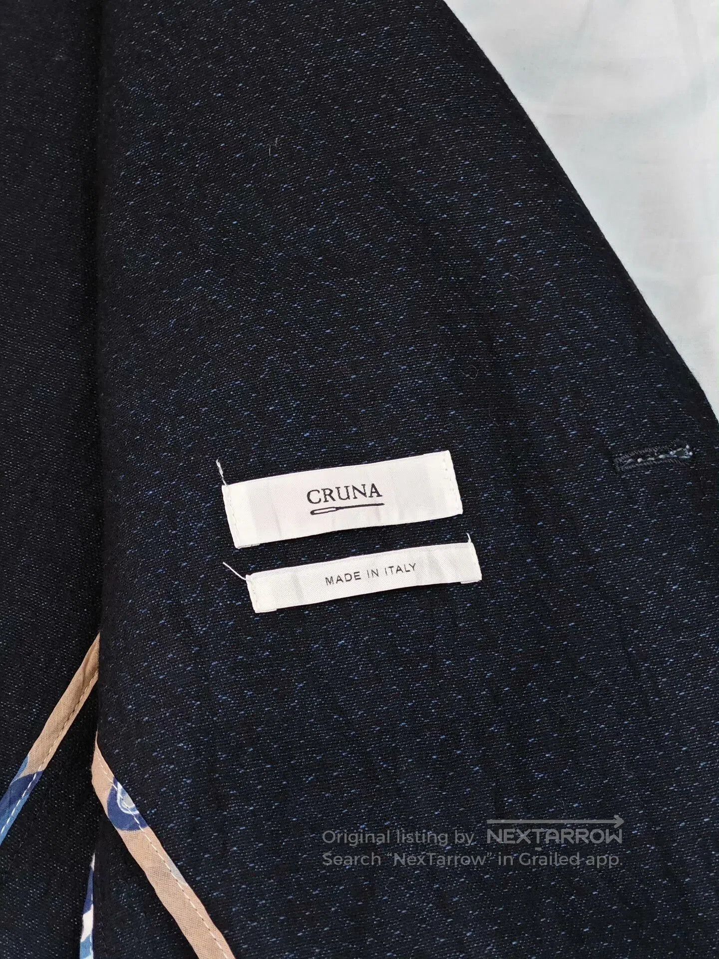 Japanese Brand Casual Italian Wool Blend Blazer. Size US M / EU 48-50 / 2 - 7 Thumbnail
