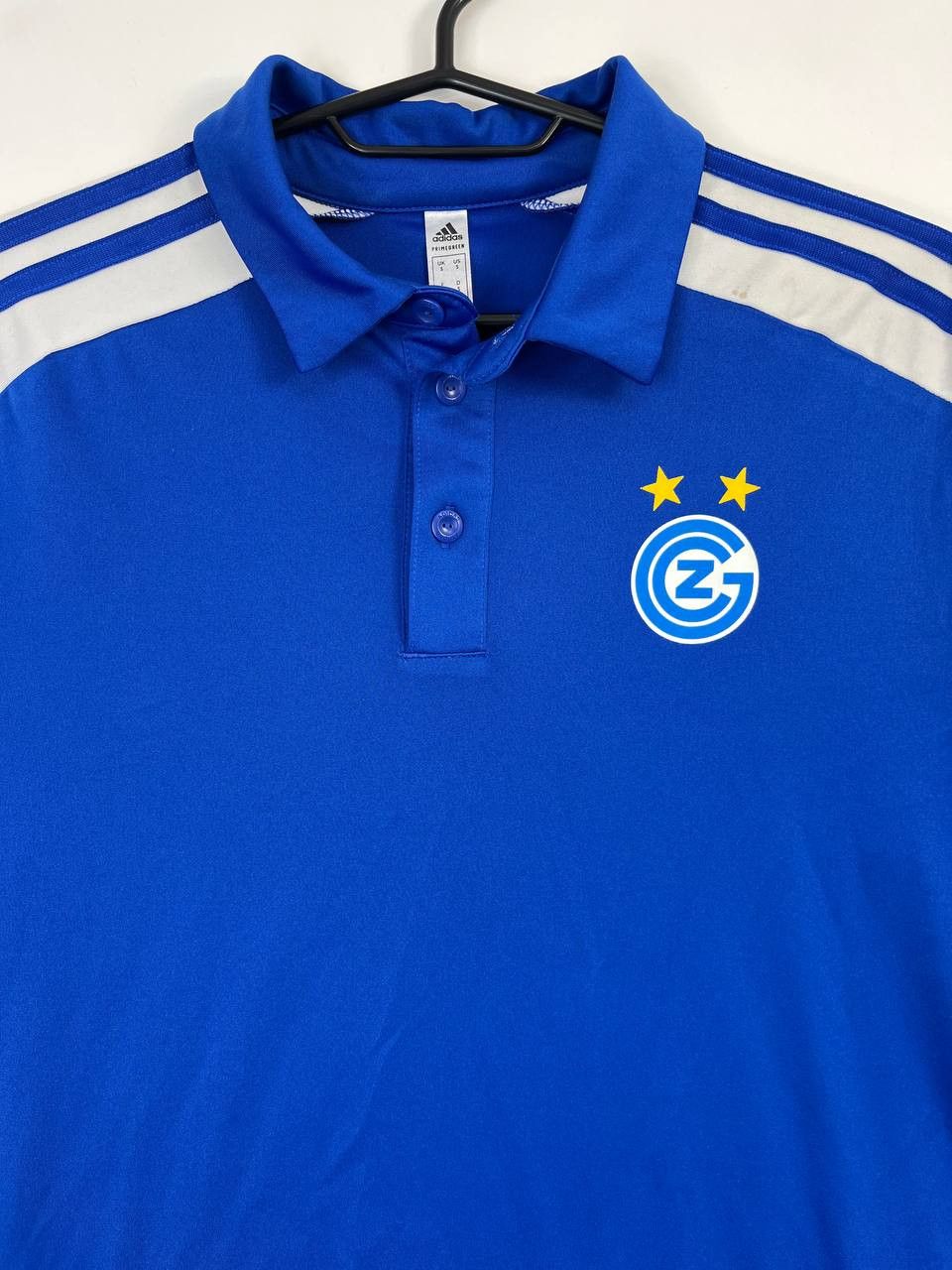 Adidas Adidas Grasshopper Club Zurich Polo Shirt Blue Training S Size US S / EU 44-46 / 1 - 2 Thumbnail