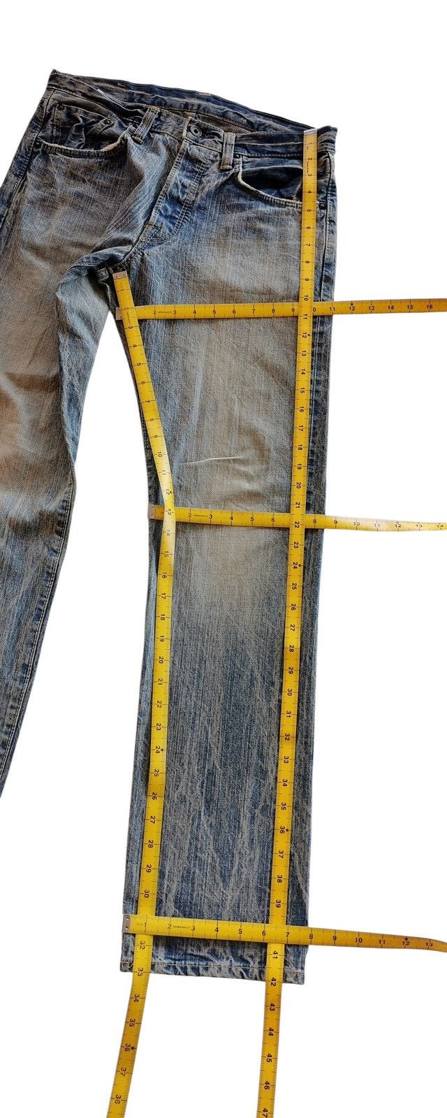 Edwin Vintage Edwin 505BXX Selvage,Denim Jeans Size US 31 - 9 Thumbnail