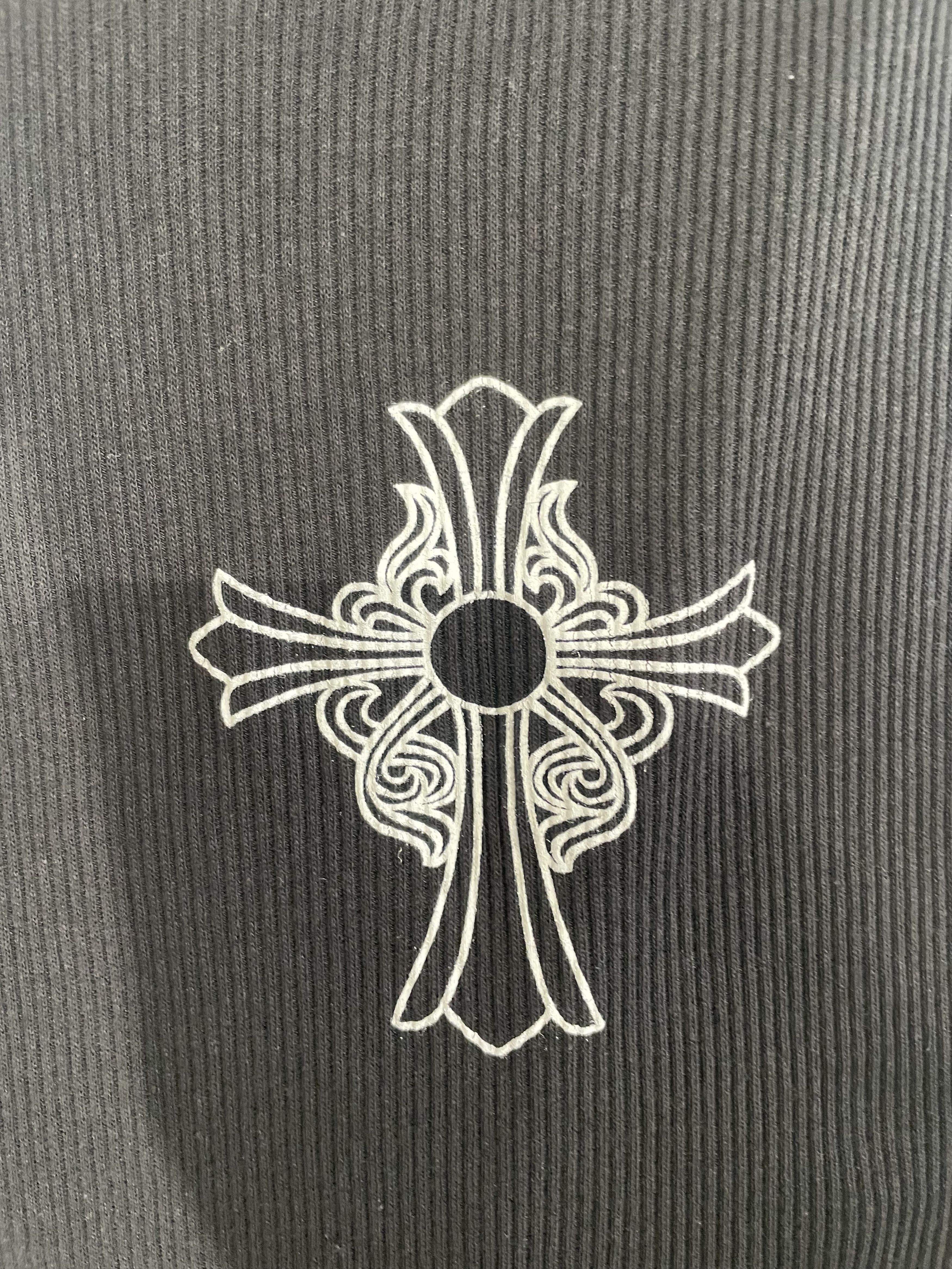 Chrome Hearts Hairy Cross Rib Tank Top