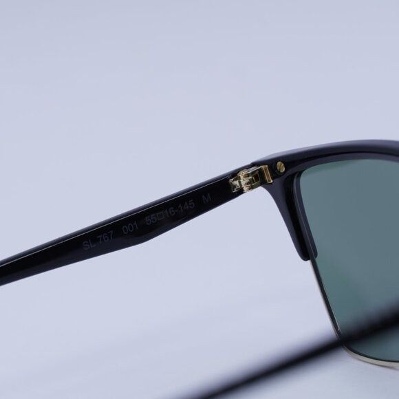 Saint Laurent Paris 🕶️ New Saint Laurent SL767 001 Sunglasses - Shiny Black Size ONE SIZE - 8 Thumbnail