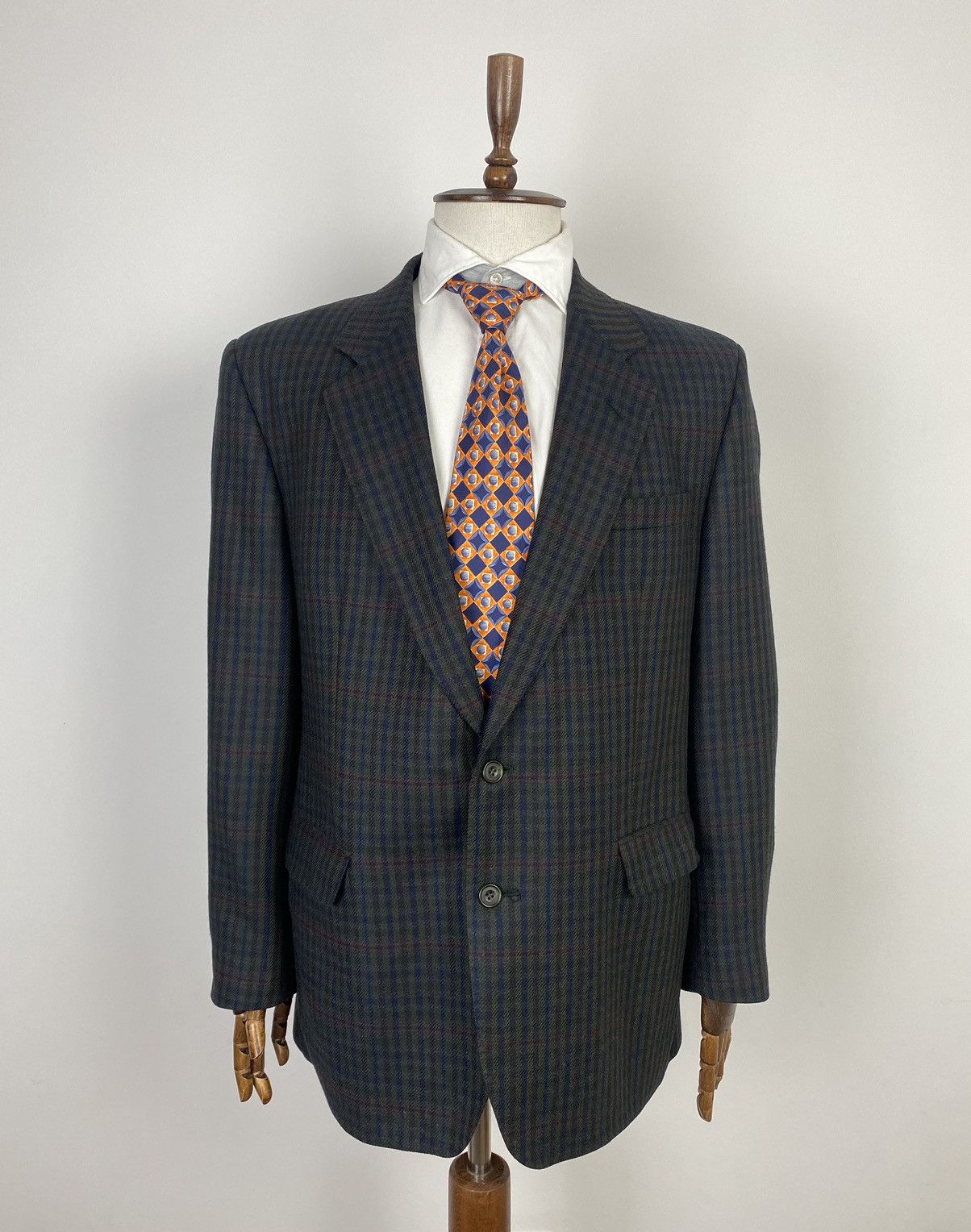 DAKS × Vintage Men’s Vintage DAKS Wool Two Piece Blazer size 44 Size 44R - 1 Thumbnail