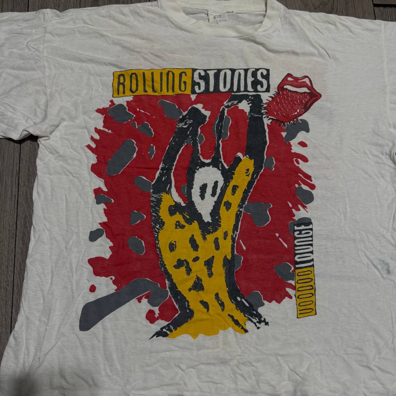 Other Vintage 1995 The Rolling Stones 'Voodoo Lounge Tour' T-Shirt Size US M / EU 48-50 / 2 - 3 Thumbnail