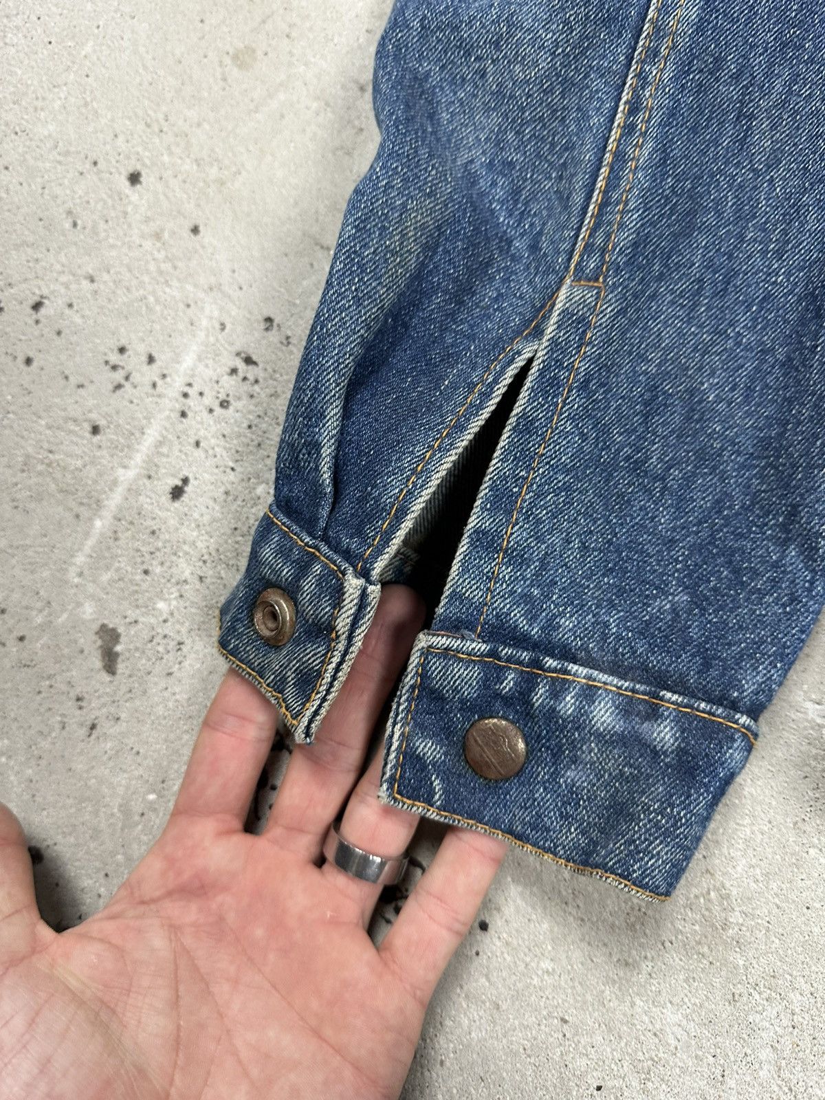 Vintage × Wrangler Vintage 70/80s Wrangler Denim Trucker Jacket Size US M / EU 48-50 / 2 - 4 Thumbnail