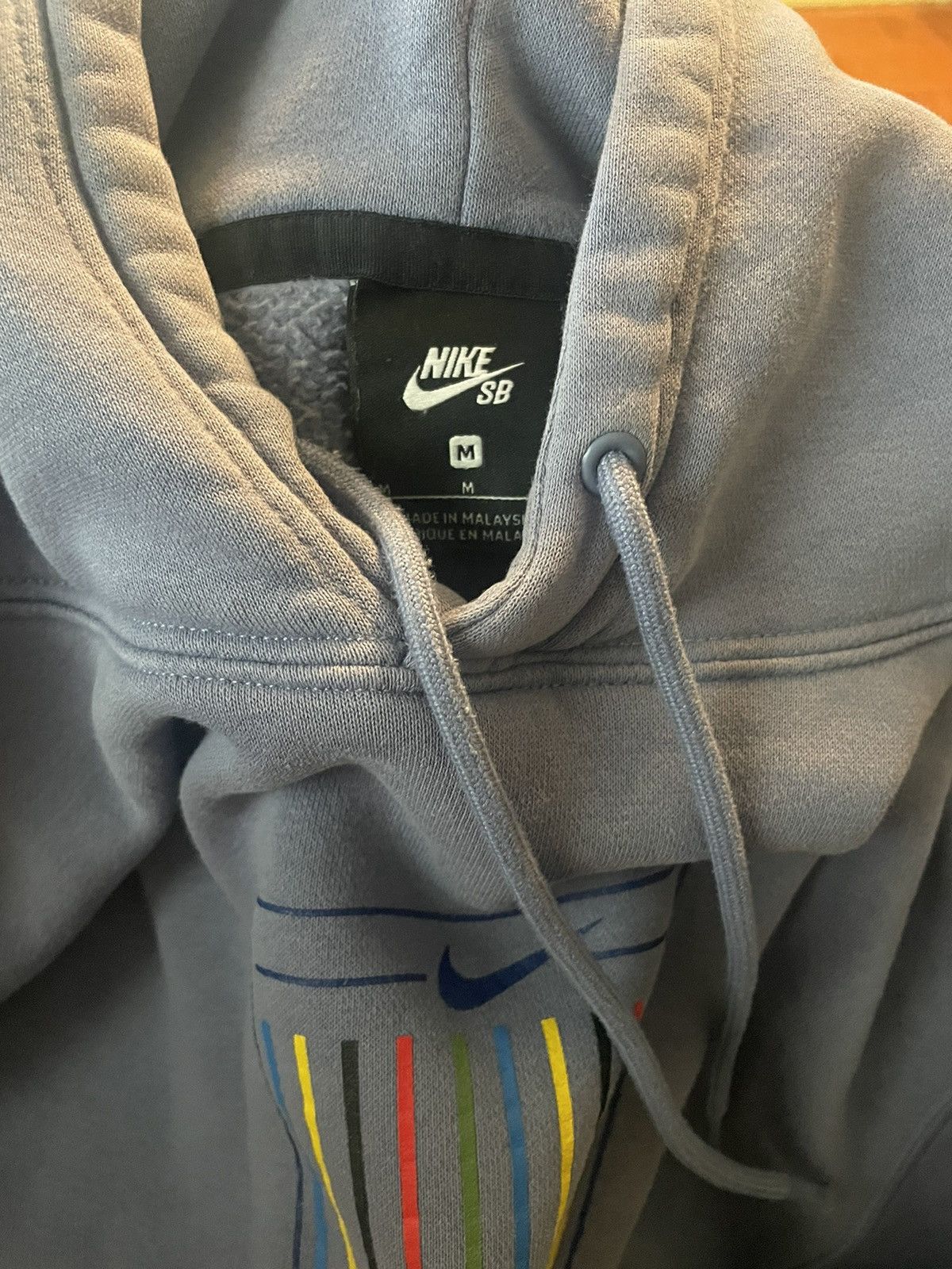 Nike × Nike SB × Vintage Purple Nike SB Hoodie Size US M / EU 48-50 / 2 - 3 Thumbnail