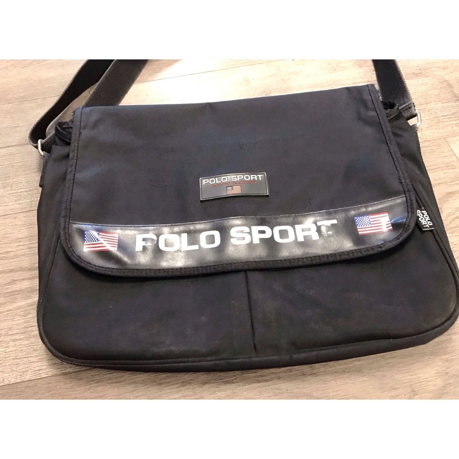 VINTAGE Ralph Lauren Polo Sport Shoulder Bag Crossbody Messenger