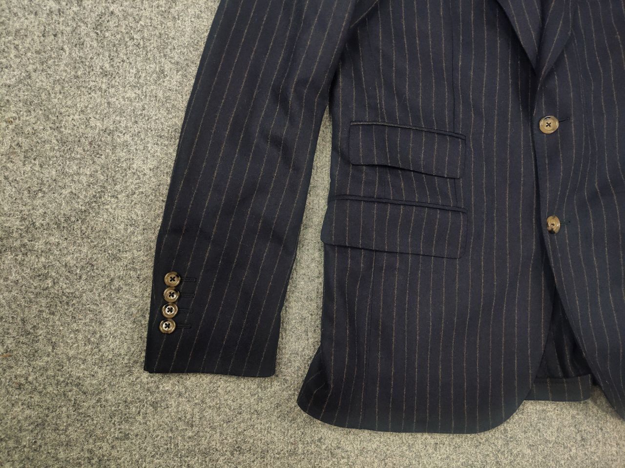 Eleventy Eleventy Milano Design classic two-piece suit wool Cashmere Size 48R - 4 Thumbnail