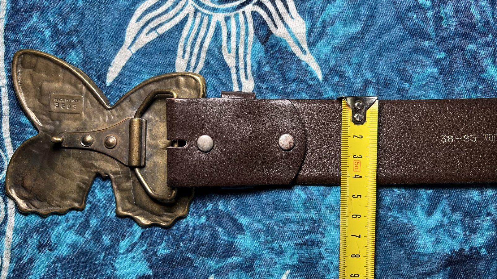 Vintage Vintage belts Butterfly made in Italy y2k Size 36 - 16 Thumbnail