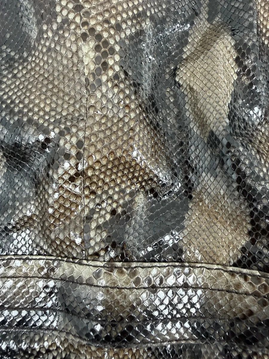 Gucci SS2009 Gucci Madonna Python Leather Jacket by Frida Giannini Size XS / US 0-2 / IT 36-38 - 7 Thumbnail