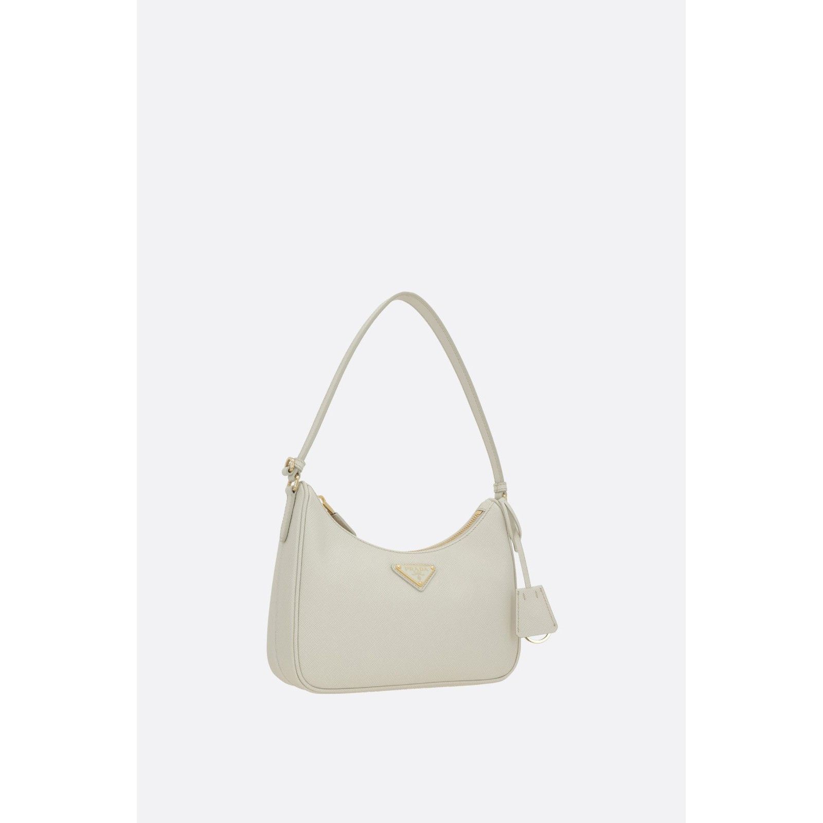 Prada PRADA $2150 Re-Edition 2005 Chalk White Leather Mini shoulde Size ONE SIZE - 2 Thumbnail