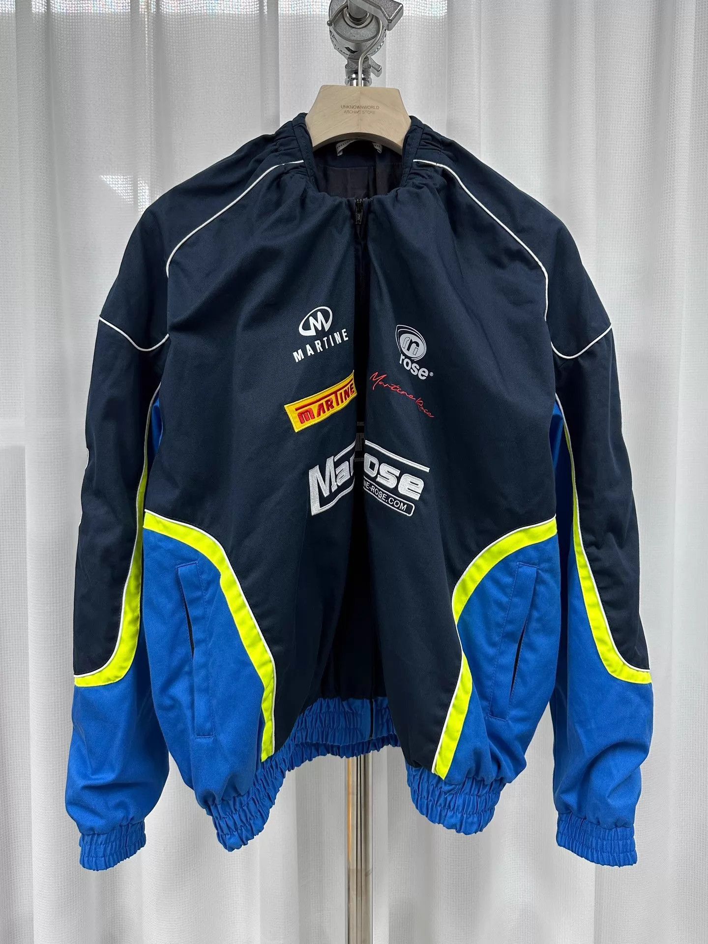 Martine Rose Multi-Color Zip-Up Racing Jacket Size S Size US S / EU 44-46 / 1 - 1 Thumbnail