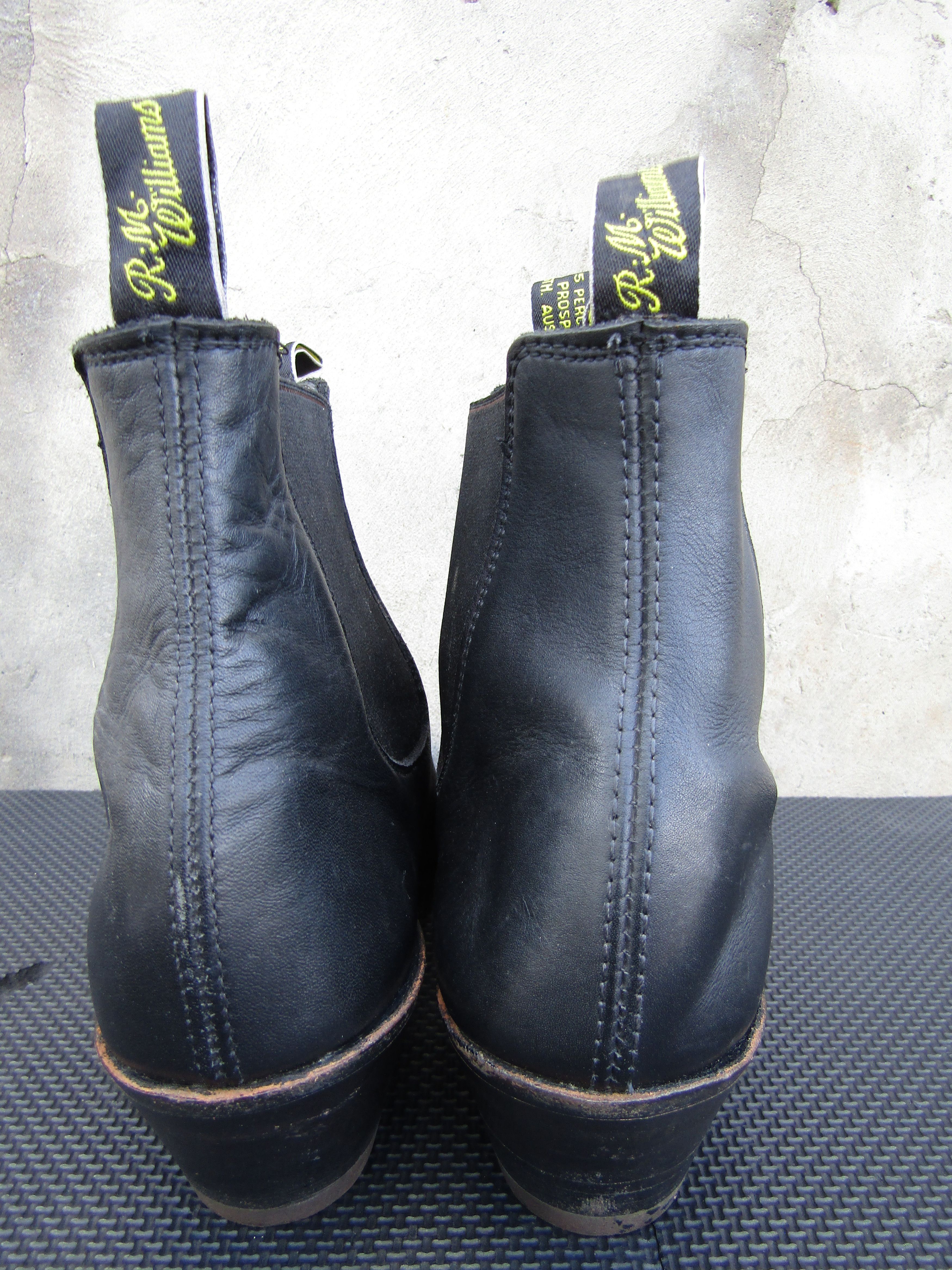 R.M. Williams Vintage RM Williams Black Boots Ranch Cuban Heel Santa Fe Size US 10 / EU 43 - 7 Thumbnail