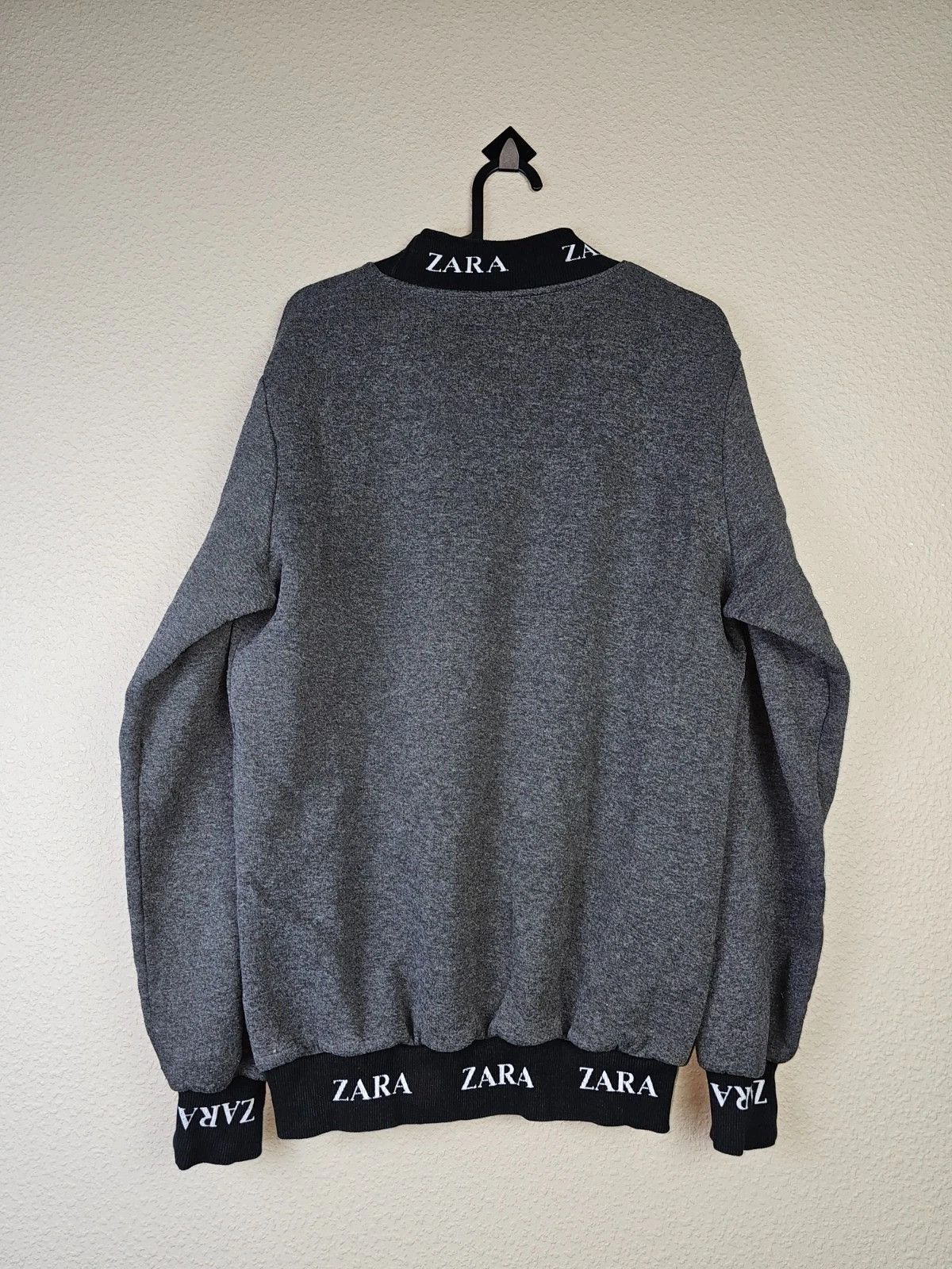 Zara Zara Exploration Mock Neck Sweatshirt Graphic Cotton Fits M Size US M / EU 48-50 / 2 - 4 Thumbnail