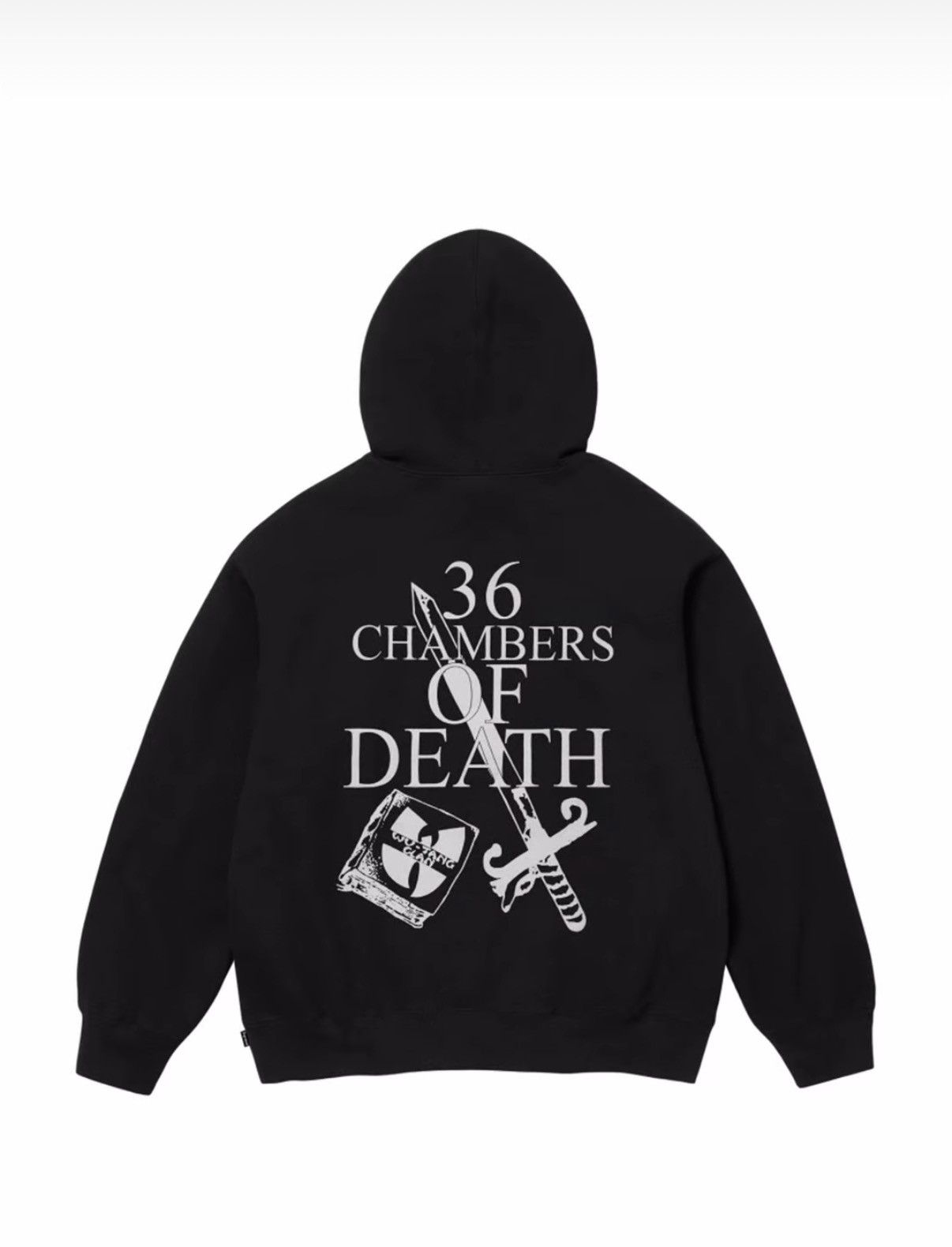 Supreme SUPREME/WU-TANG CLAN HOODED SWEATSHIRT (black) (S) Size US S / EU 44-46 / 1 - 2 Thumbnail