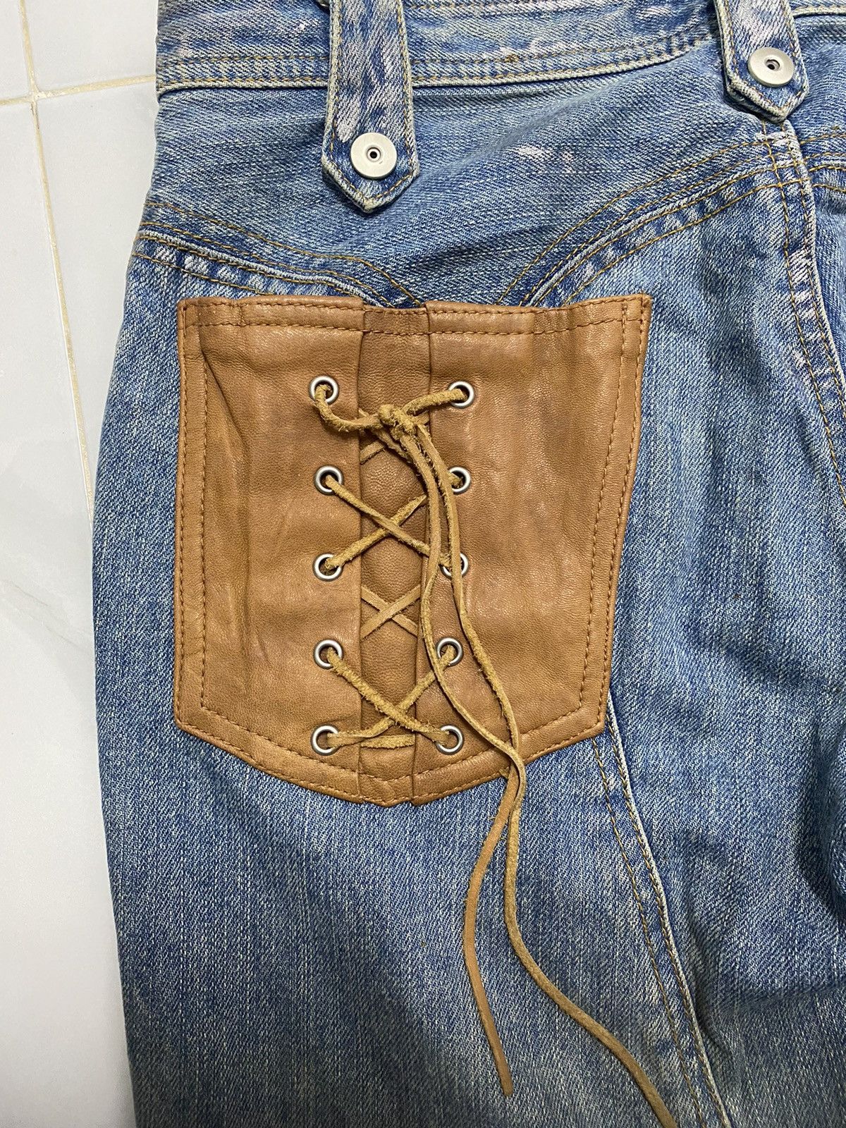 Schlussel Schlussel Bootcut Jeans Size US 30 / EU 46 - 8 Thumbnail