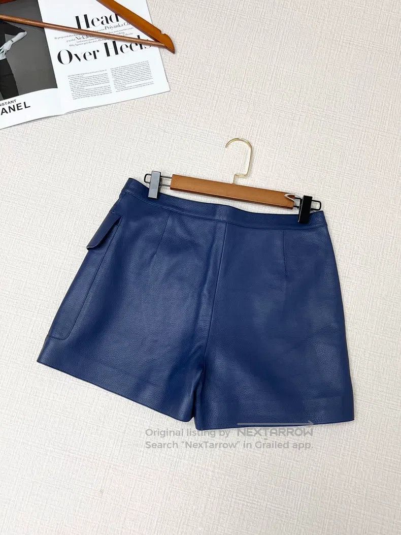 Hermes Hermes Leather Pants Size 25" / US 0 / IT 36 - 3 Thumbnail