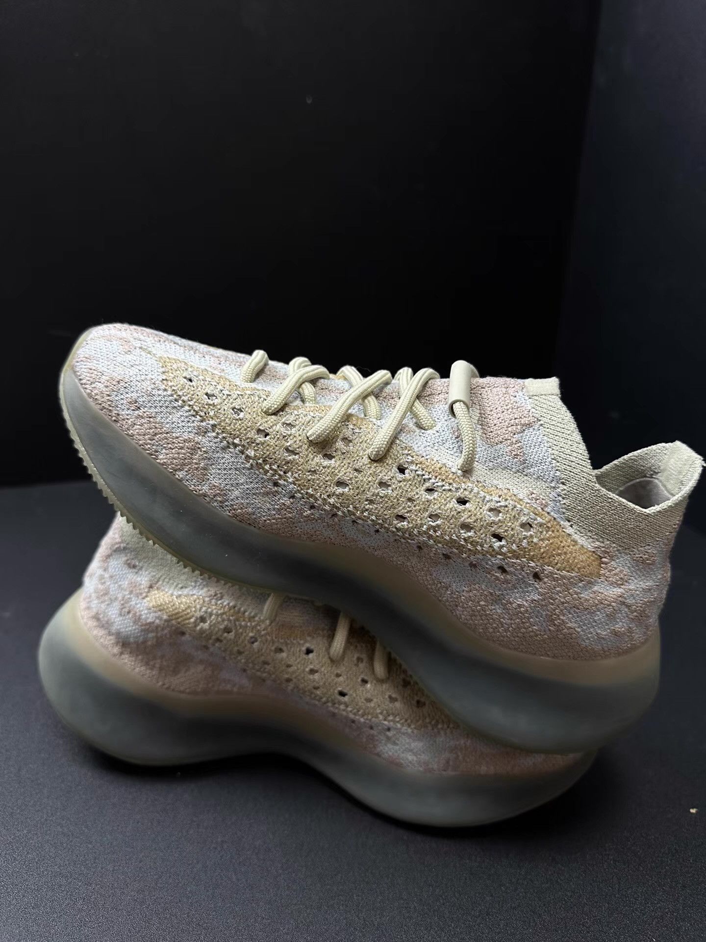 Adidas Near-New | No Box Yeezy 380 Blue Grey, Q20 Size US 5.5 / EU 38 - 3 Thumbnail