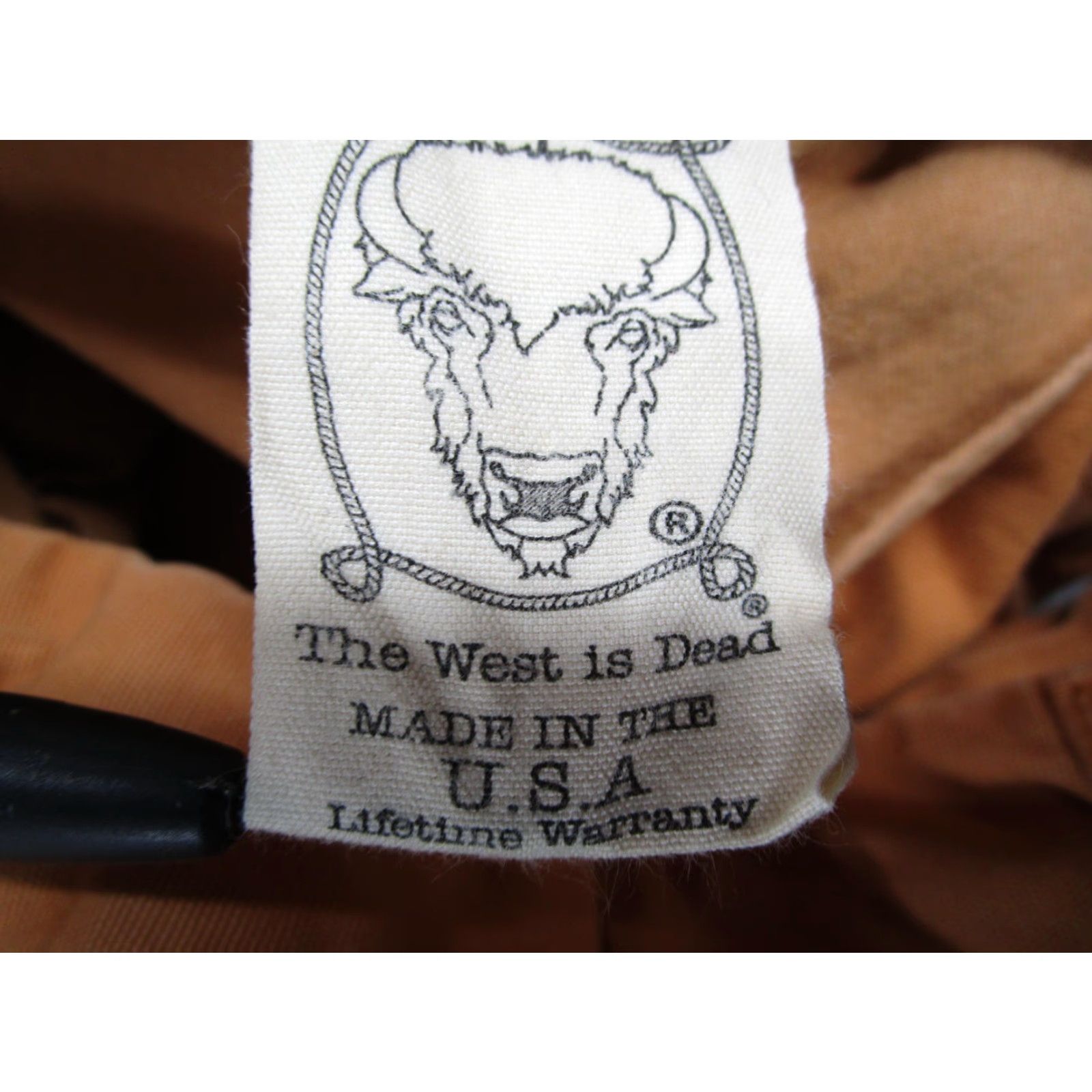 The West Is Dead VINTAGE The West is Dead Pants Mens 29 Orange Slim Cuffed Hem Made USA Casual Size US 29 - 5 Thumbnail