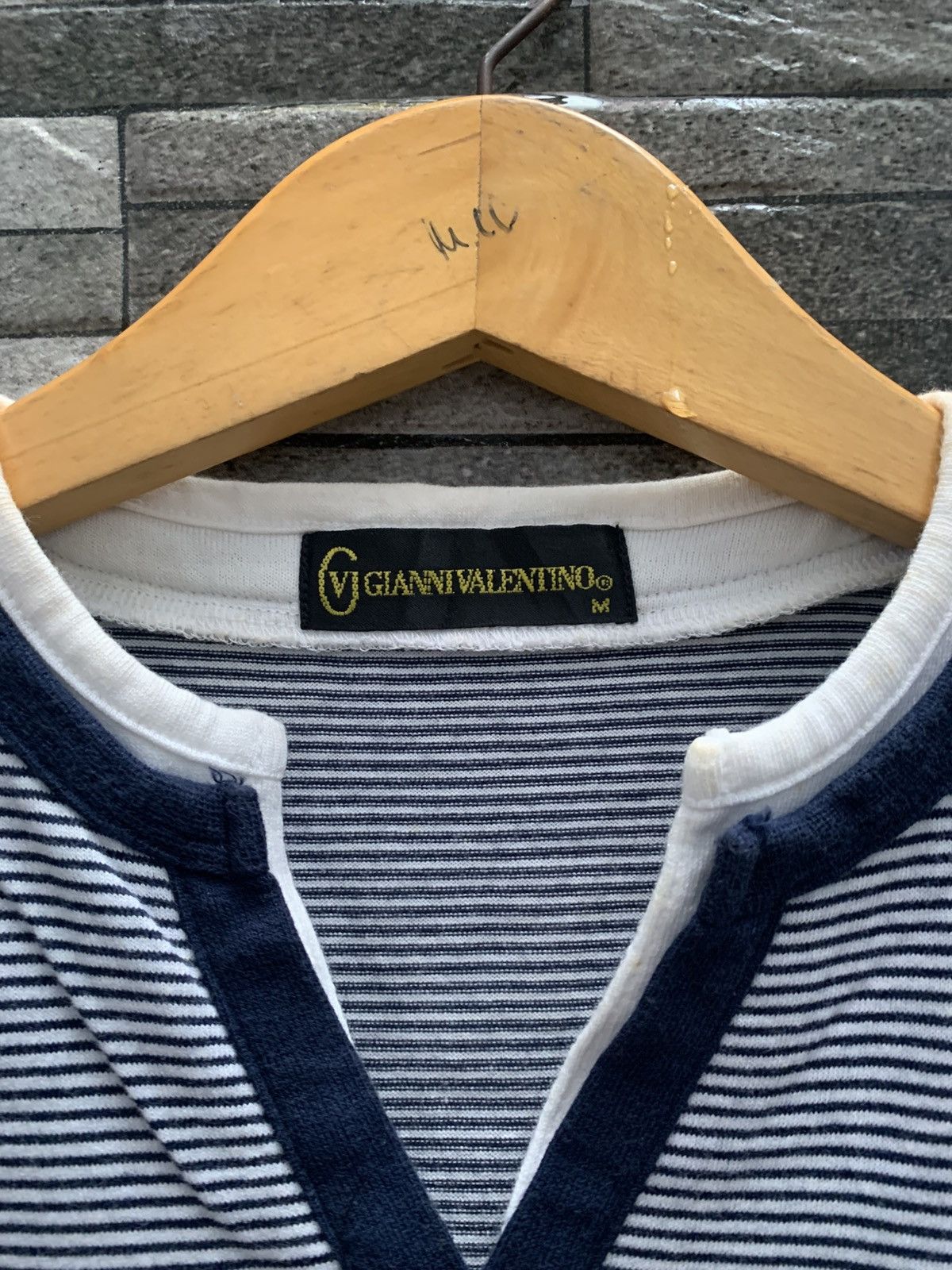 Gianni Valentino Gianni Valentino Stripe Tee Size US M / EU 48-50 / 2 - 3 Thumbnail