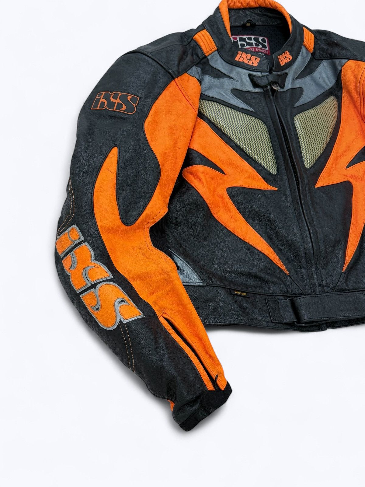Japanese Brand Vintage IXS Moto Leather Jacket Size US XL / EU 56 / 4 - 2 Thumbnail