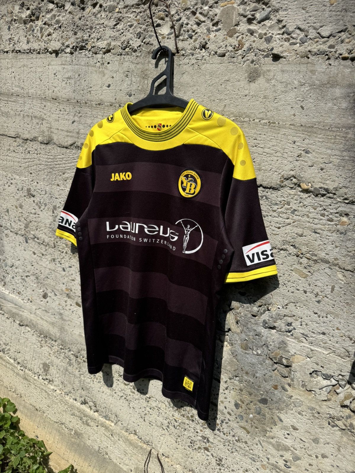 Vintage BSC Young Boys Jacko 2013-14 Away Jersey Size US M / EU 48-50 / 2 - 2 Thumbnail
