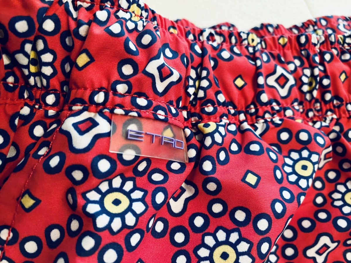 Etro Etro 🇮🇹 Milano Casino Carpet Resort Pool Swim Shorts XL NWT Size US 37 - 6 Thumbnail