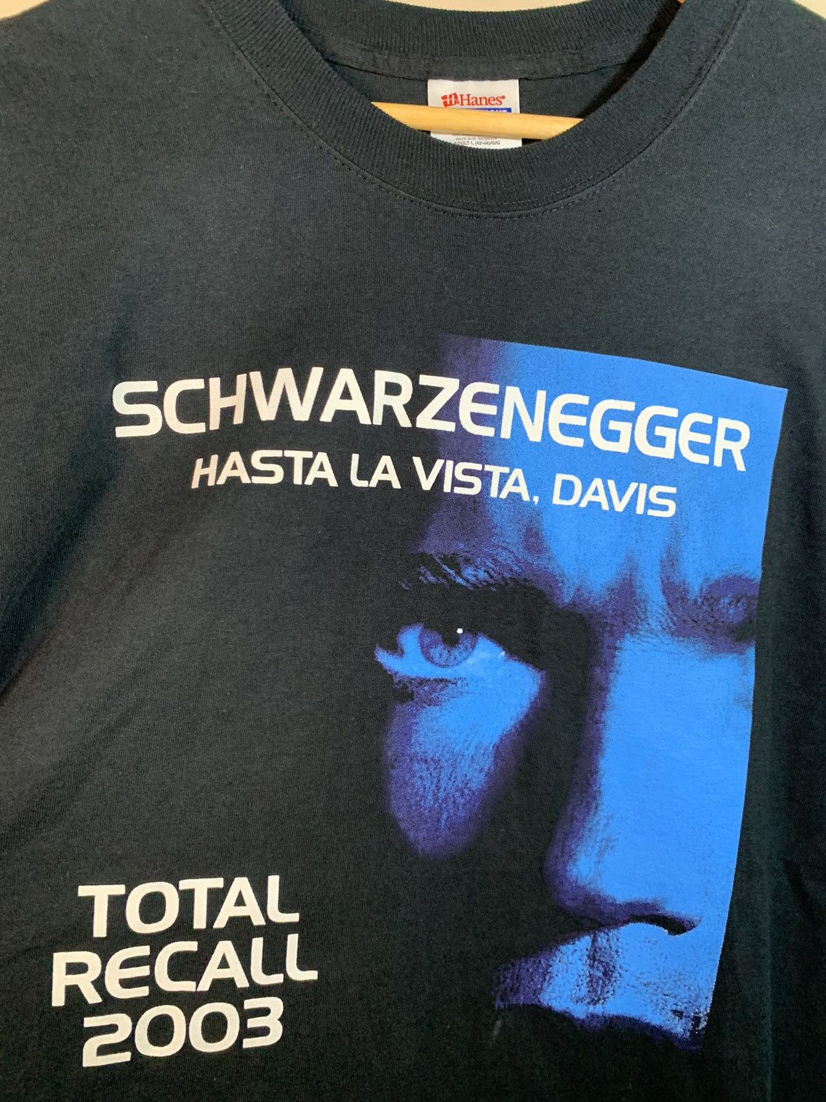 Vintage *RARE* Vintage Total Recall Arnold Schwarzenegger 2003 Shirt Size US L / EU 52-54 / 3 - 2 Thumbnail