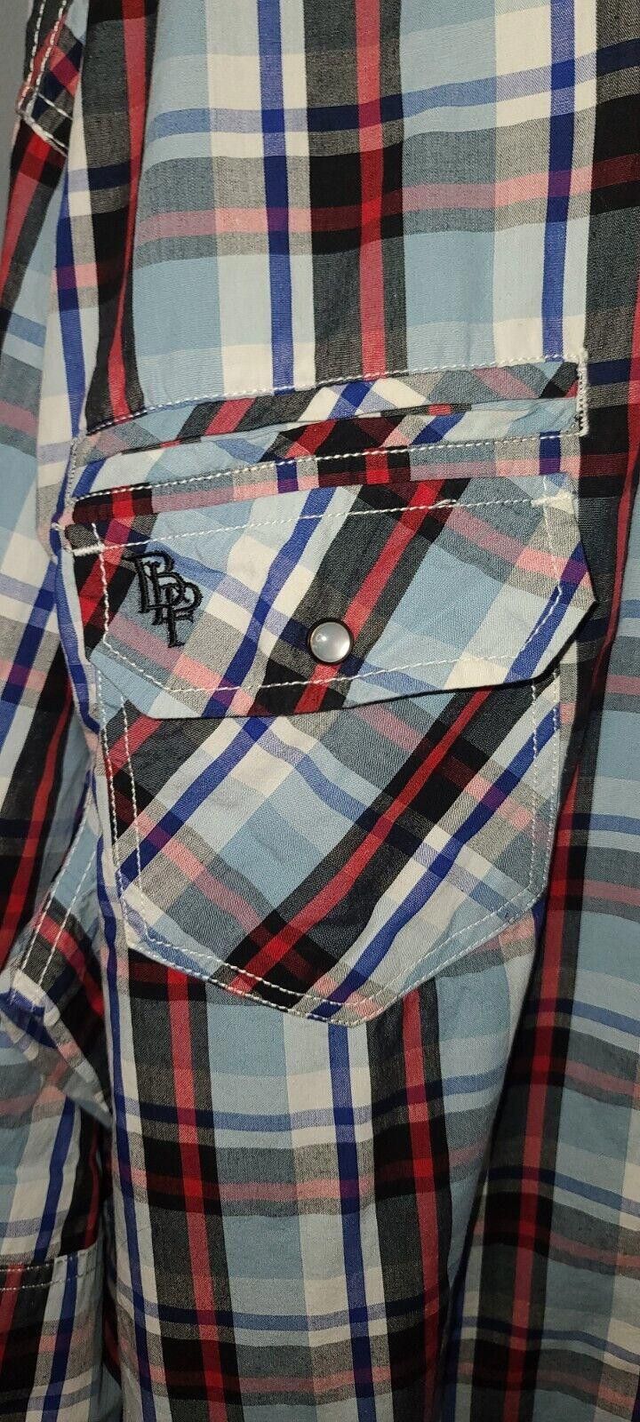 Black Label Blac Label Premium Pearl Snap Shirt Men's 4XL Embroidered Size US XXL / EU 58 / 5 - 3 Thumbnail