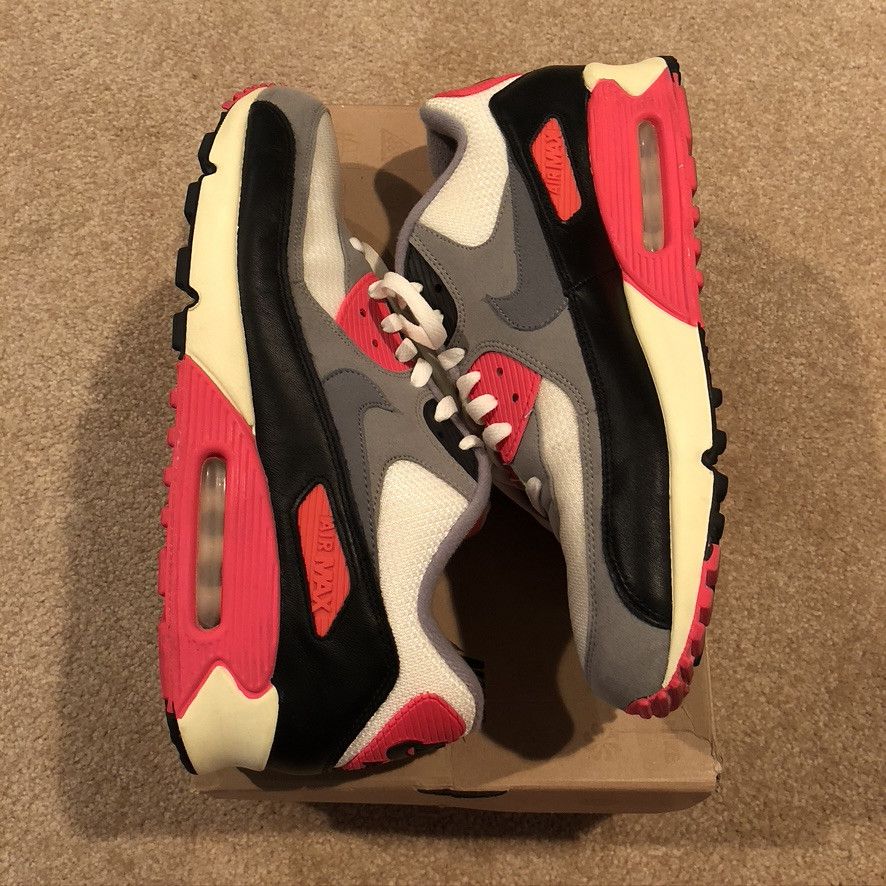 Nike 2013 Infrared Air Max 90 'Vintage' 543361-161 Size US 13 / EU 46 - 7 Thumbnail
