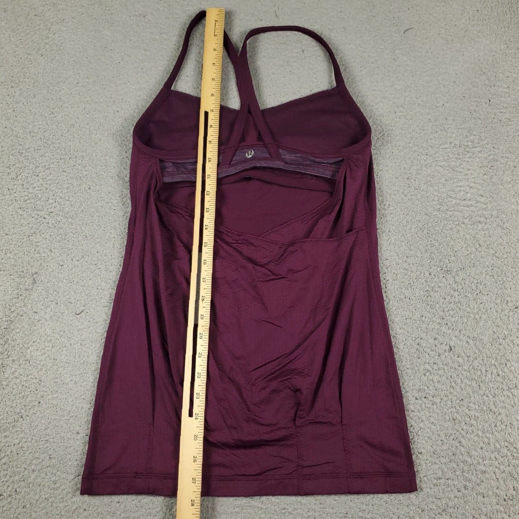 Lululemon Lululemon Tank Top Womens Size 6 Purple Racerback Activewear Size M / US 6-8 / IT 42-44 - 3 Thumbnail