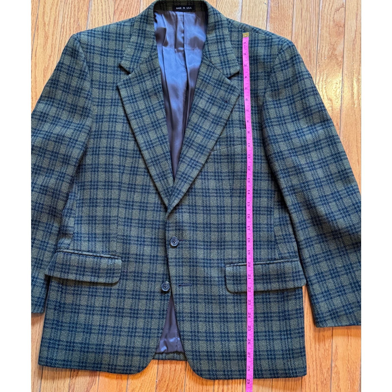 Joseph Abboud Vintage Joseph Abboud | Made in US | 38S | Power Sports Coat Size 38S - 14 Thumbnail