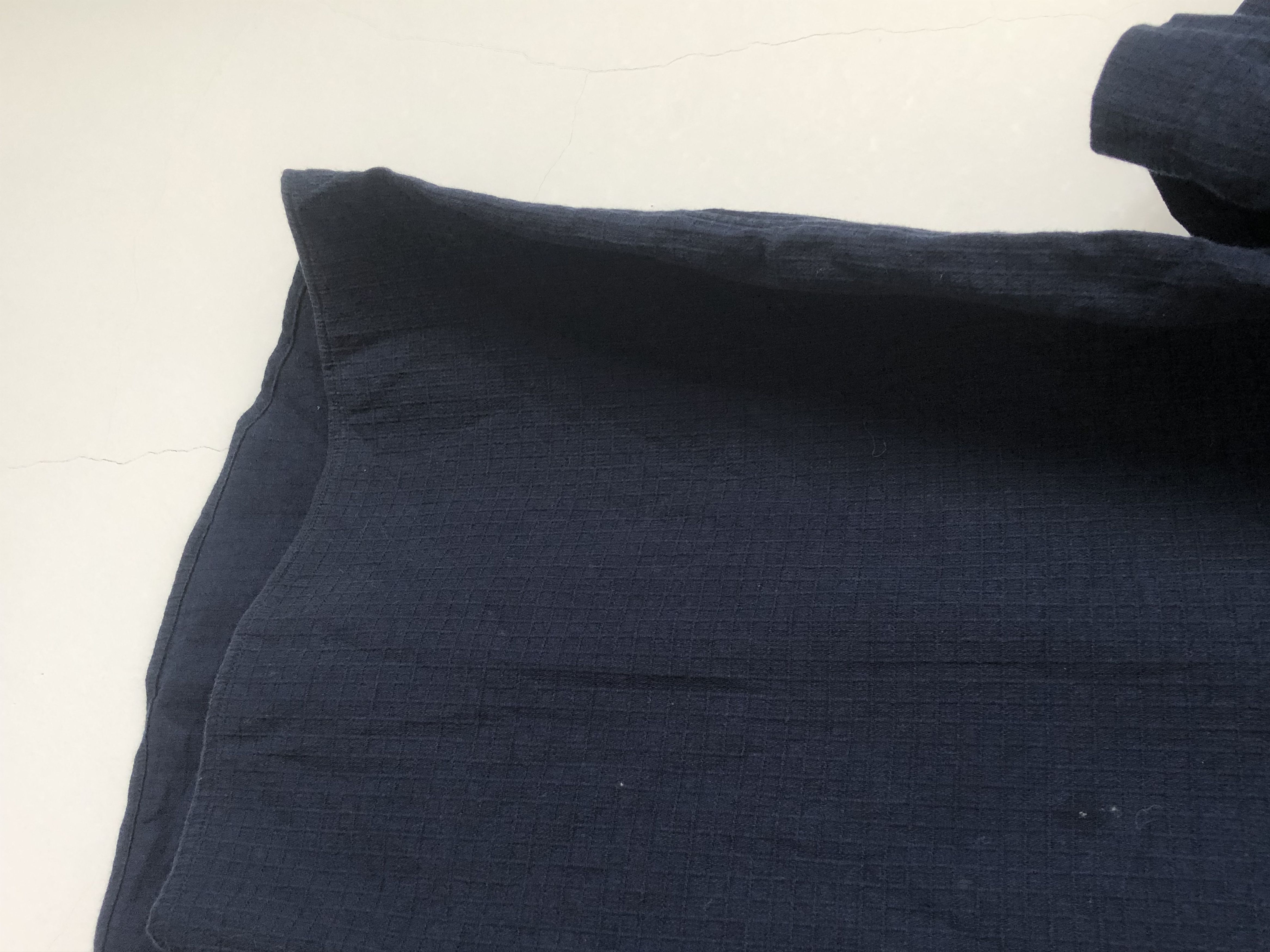 Jil Sander navy camp cropped shirt Size US S / EU 44-46 / 1 - 4 Thumbnail