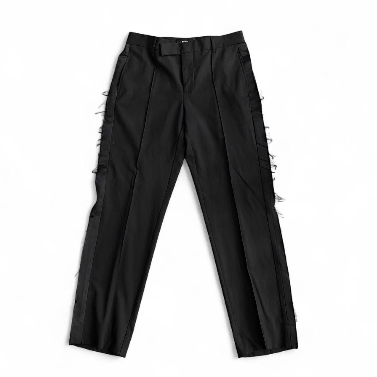 Yang Li YANG LI Raw Tuxedo Stripe Trouser Size US 30 / EU 46 - 1 Thumbnail