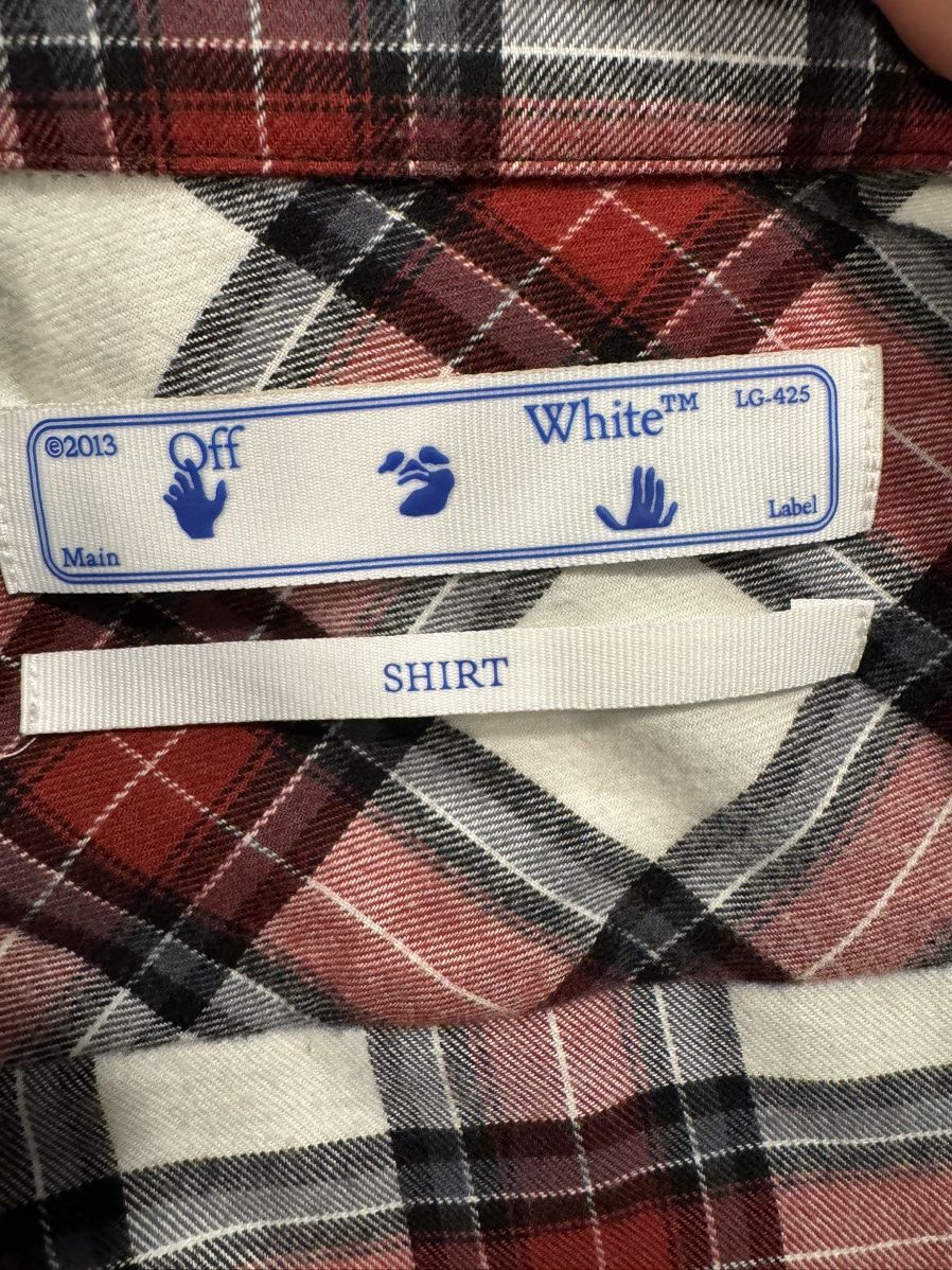 Off-White Off White Flannel Size US XXS / EU 40 - 3 Thumbnail