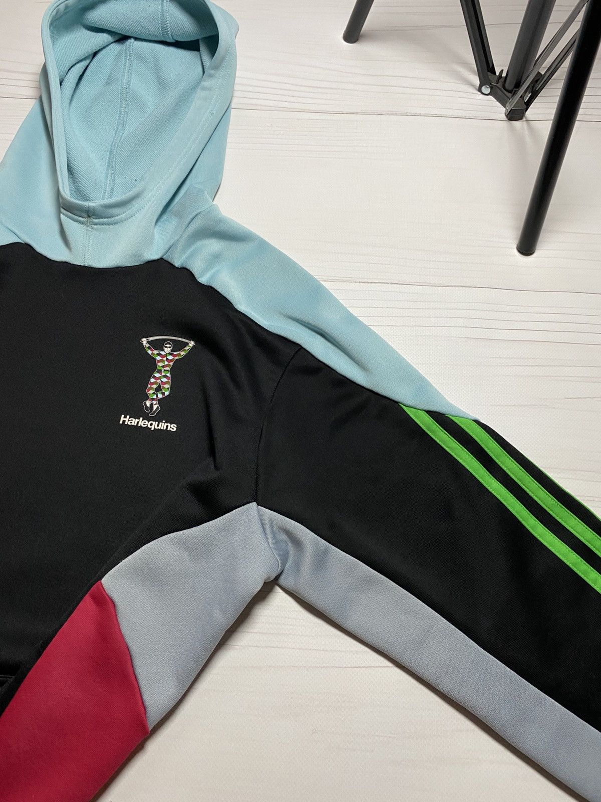 Adidas Adidas Harlequins 2014 training rugby hoodie Size US S / EU 44-46 / 1 - 7 Thumbnail