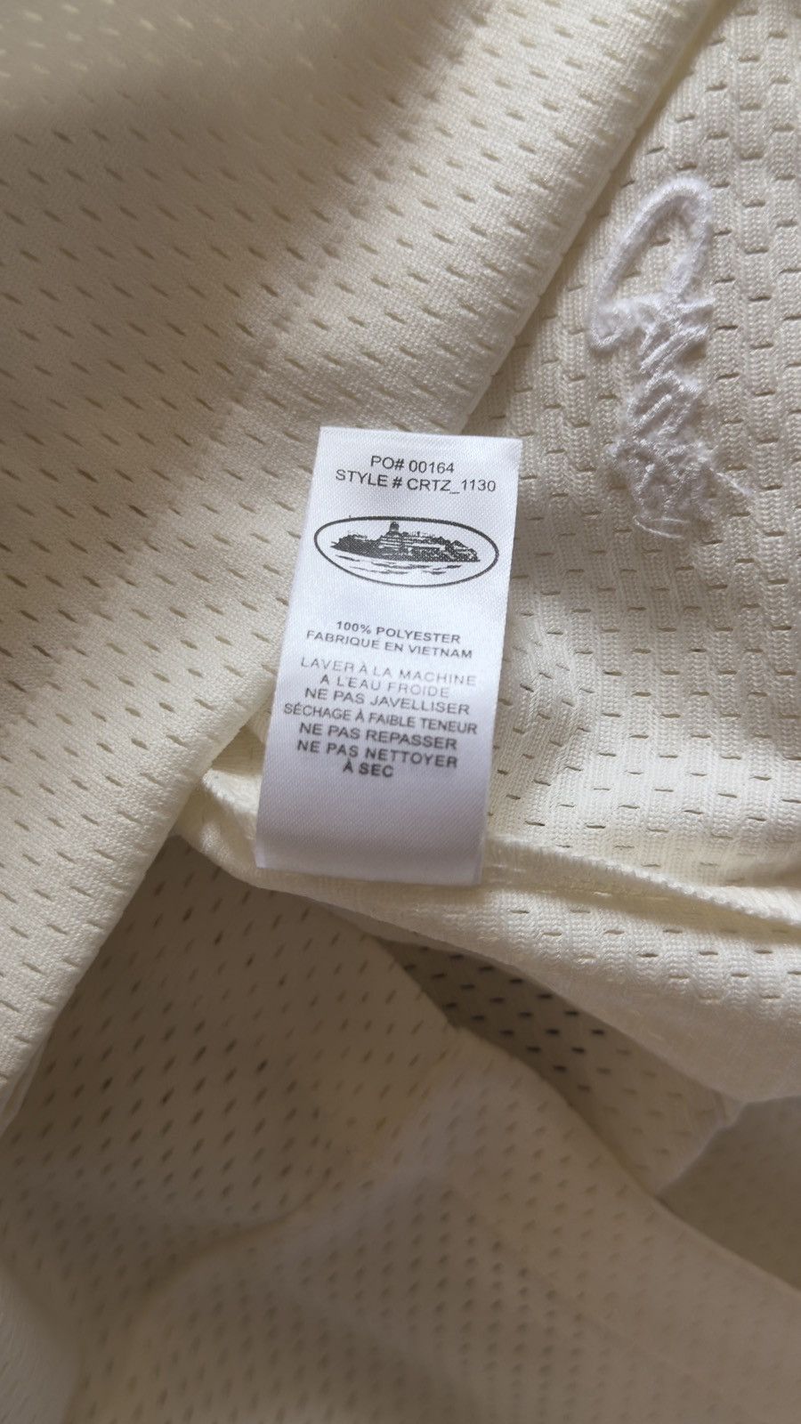 Corteiz CORTEIZ “HMP 18” CREAM WHITE JERSEY Size US S / EU 44-46 / 1 - 9 Thumbnail