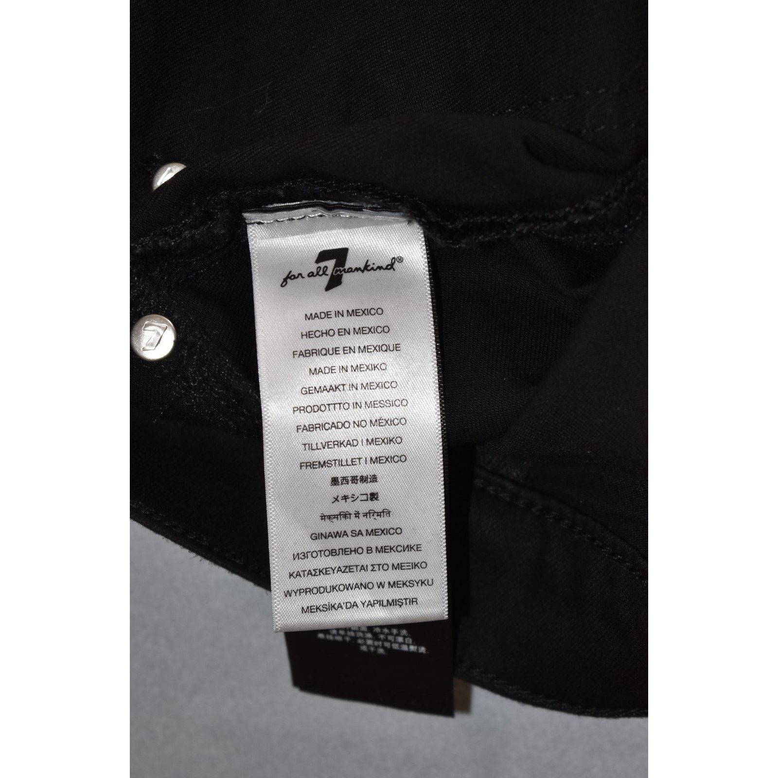 7 For All Mankind 7 FOR ALL MANKIND Evereve Hi Waist Skinny Jeans Size 24 $228 Size 25" / US 0 / IT 36 - 6 Thumbnail