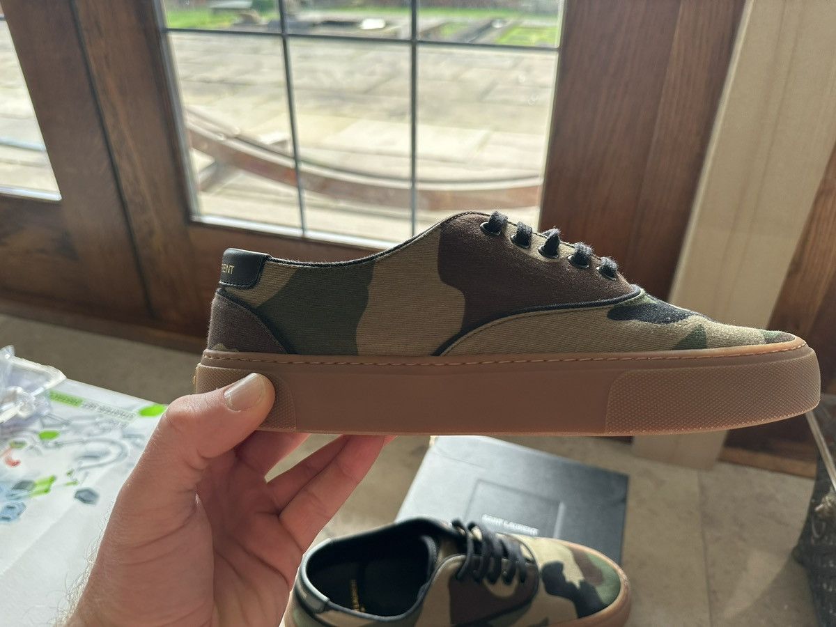 Saint Laurent Paris Saint Laurent Venice low top sneaker camouflage camo hi 41.5 Size US 8.5 / EU 41-42 - 4 Thumbnail