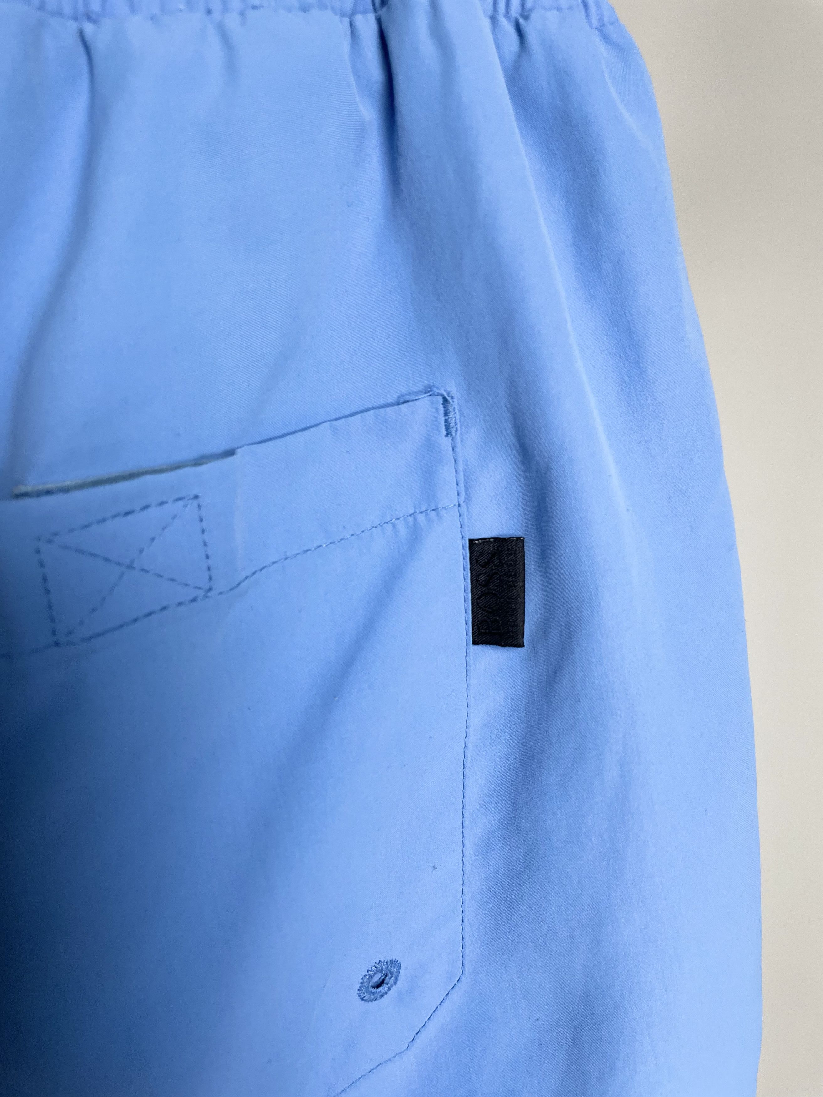 Hugo Boss Hugo Boss ( Size XL ) Light Blue Swimming Nylon Shorts Size US 36 / EU 52 - 9 Thumbnail