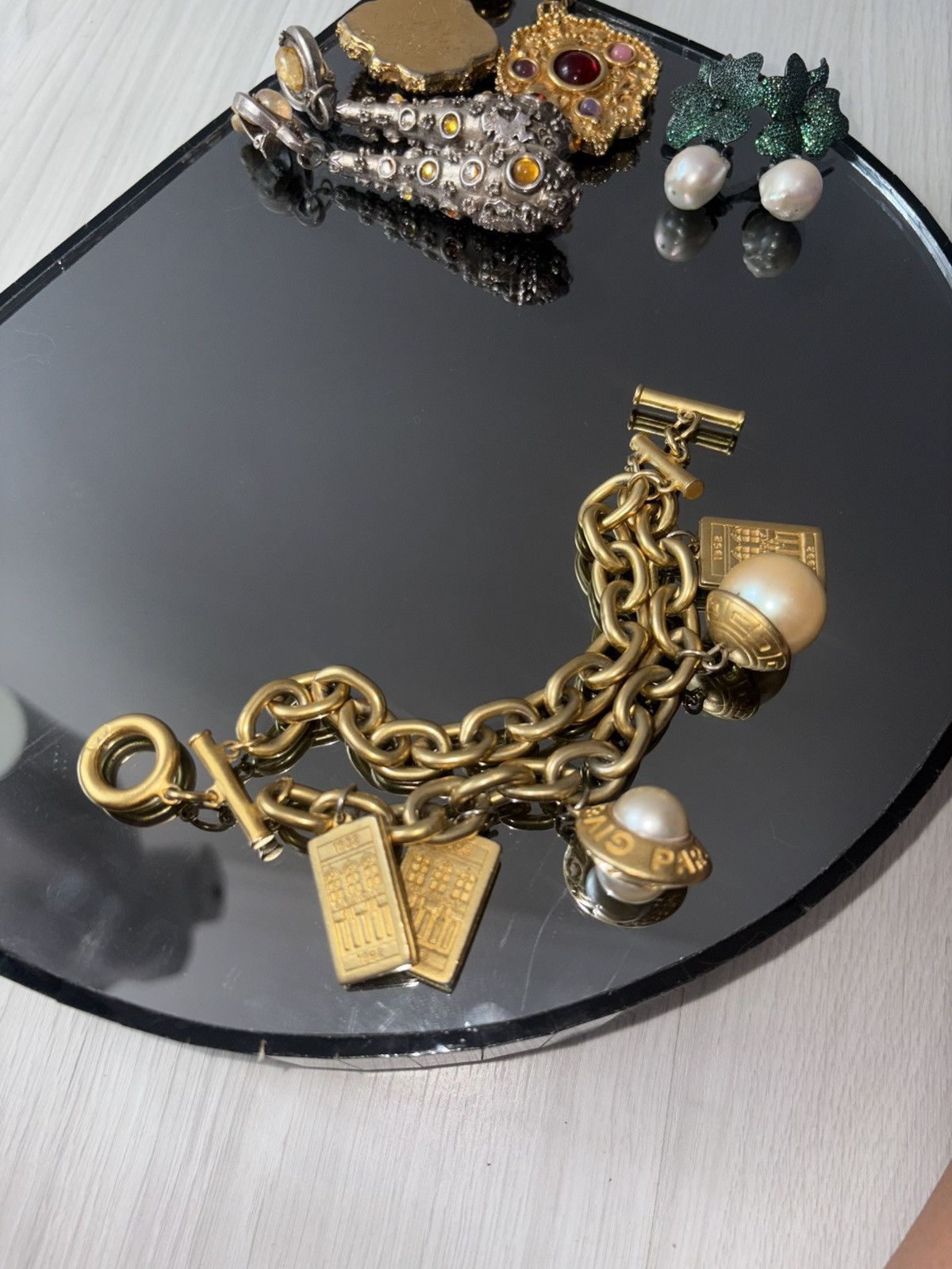 Givenchy Vintage Givenchy Double chain bracelet Size ONE SIZE - 3 Thumbnail