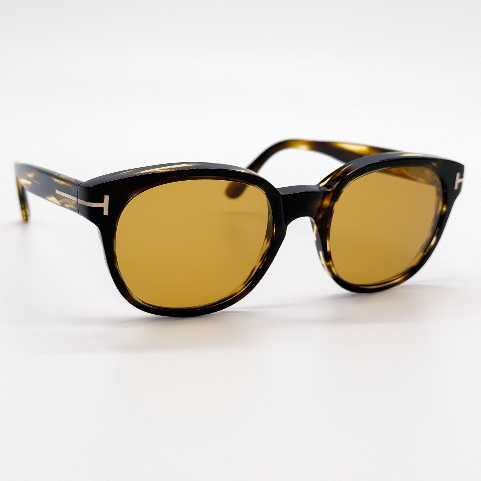 Tom Ford NEW TOM FORD SUNGLASSES MERT TF1180 52E HAVANA FT1180/S 52E Size ONE SIZE - 4 Thumbnail