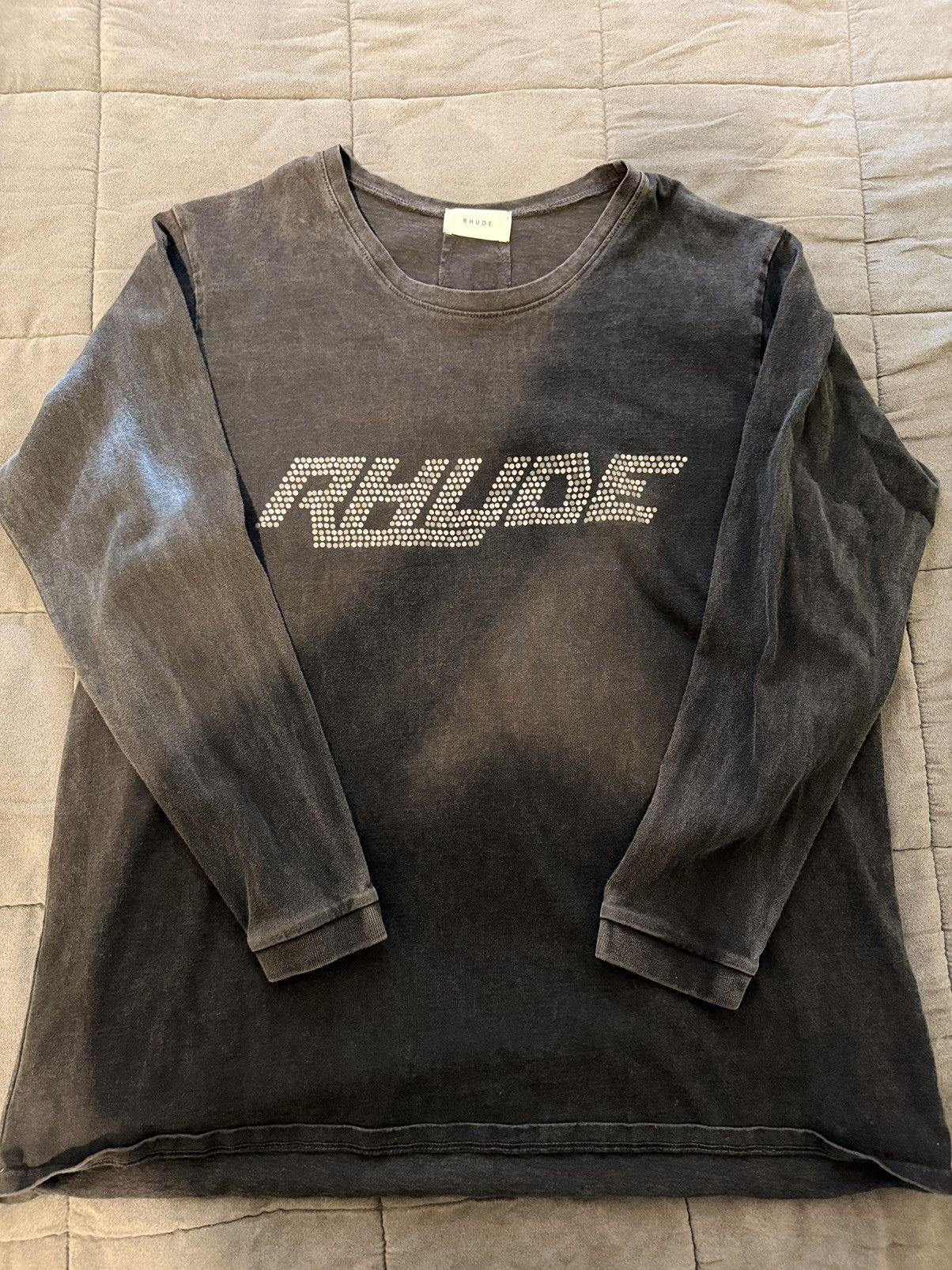 Rhude RHUDE stone long sleeve Size US M / EU 48-50 / 2 - 1 Thumbnail